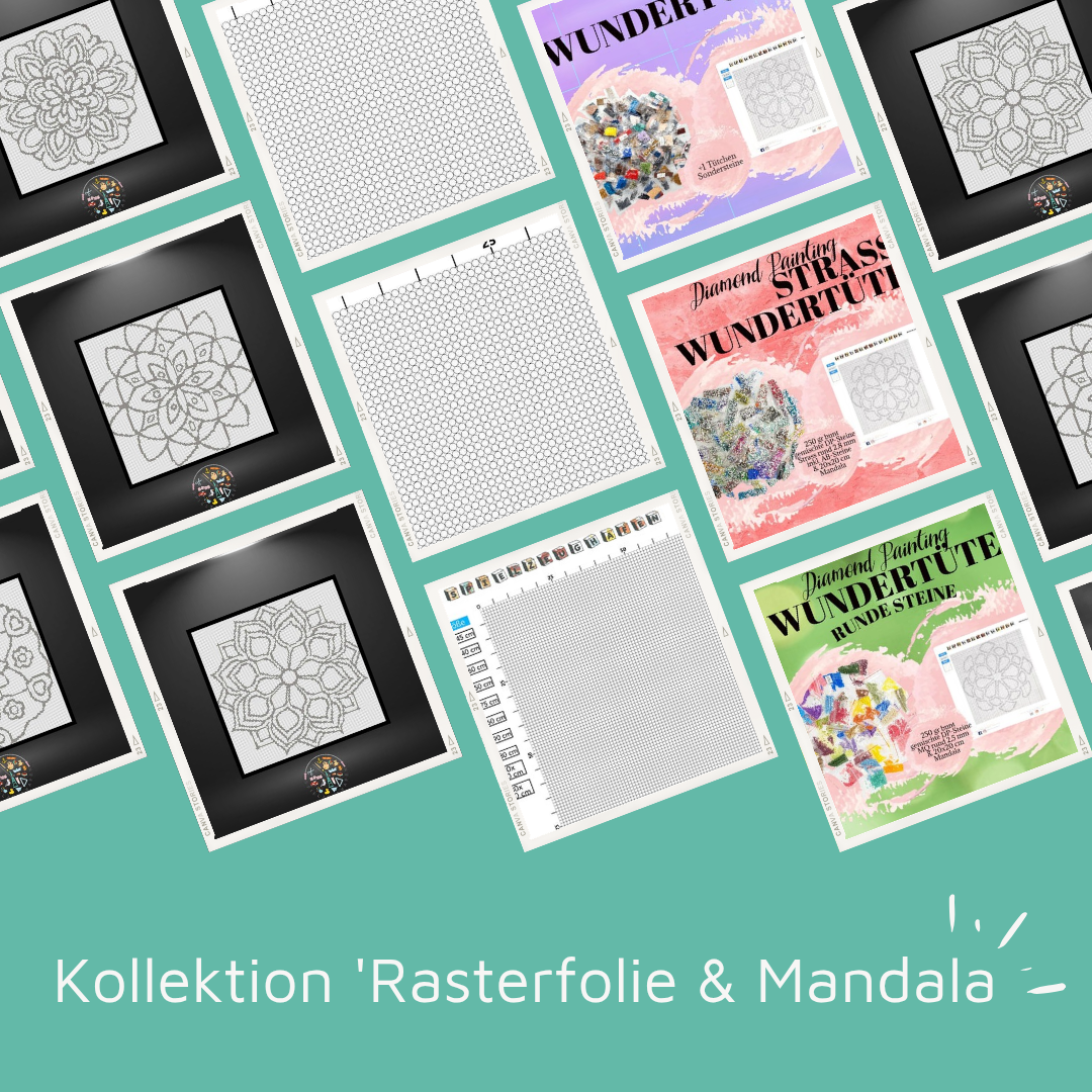 Kollektion 'Rasterfolie & Mandala'