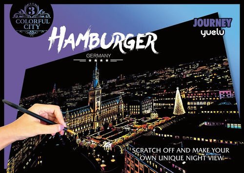 Scratch Painting wundervolle Kratzbilder mit schönen Farben - Spielzeughafen