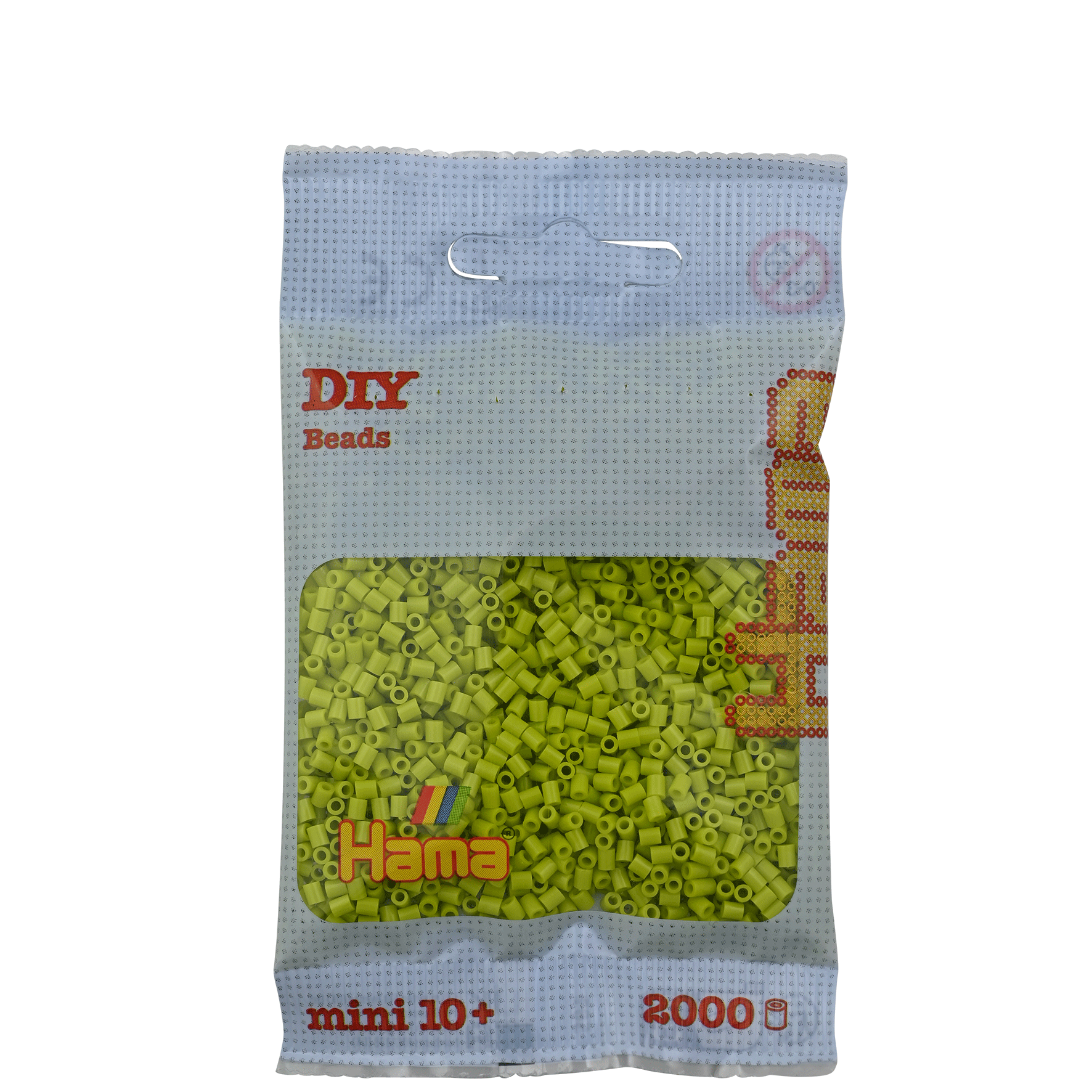 2000 Mini Bügelperlen - Lime