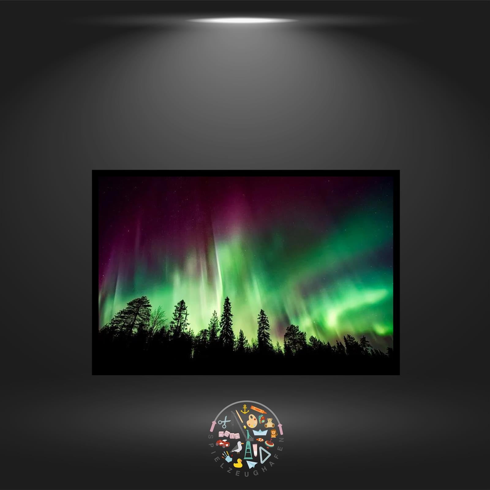 Above the forest - Quadratisch von Spielzeughafen