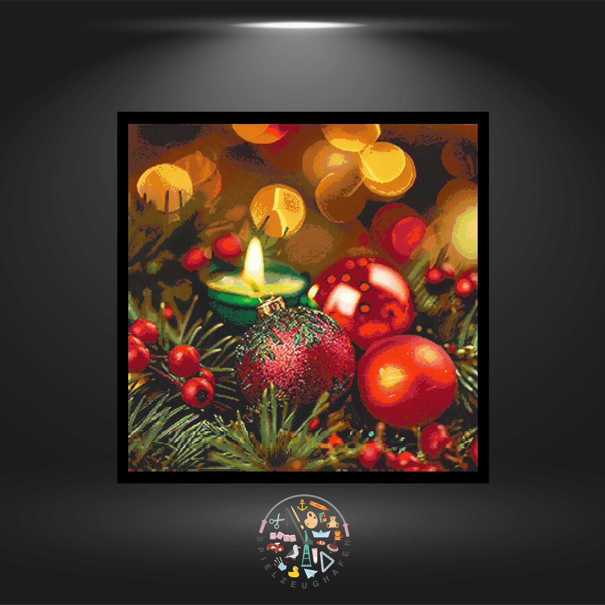 Adventszeit - Strass / Rhinestone von Spielzeughafen