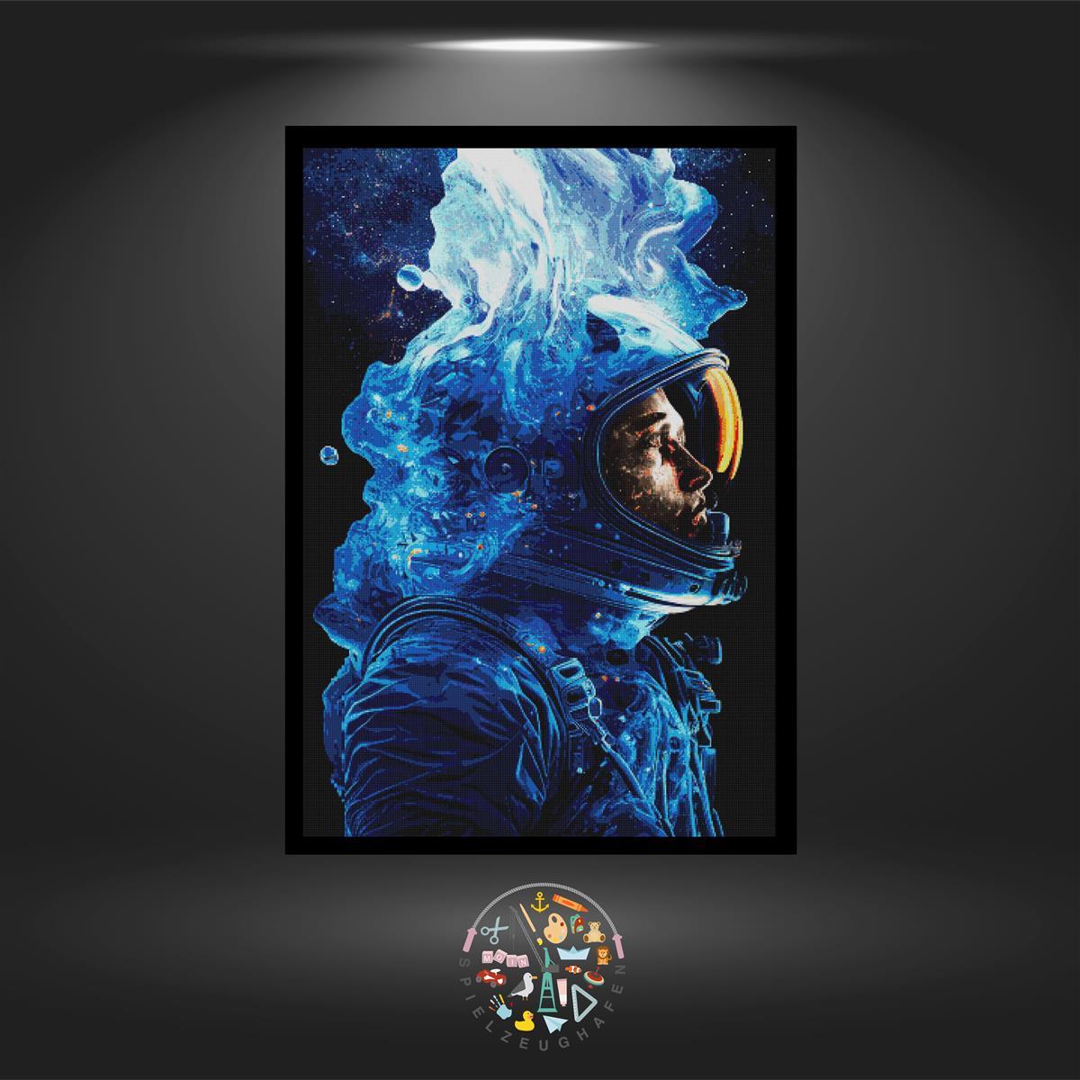 Astronaut in the Ocean - Quadratisch mit Strass (eckig) von Spielzeughafen