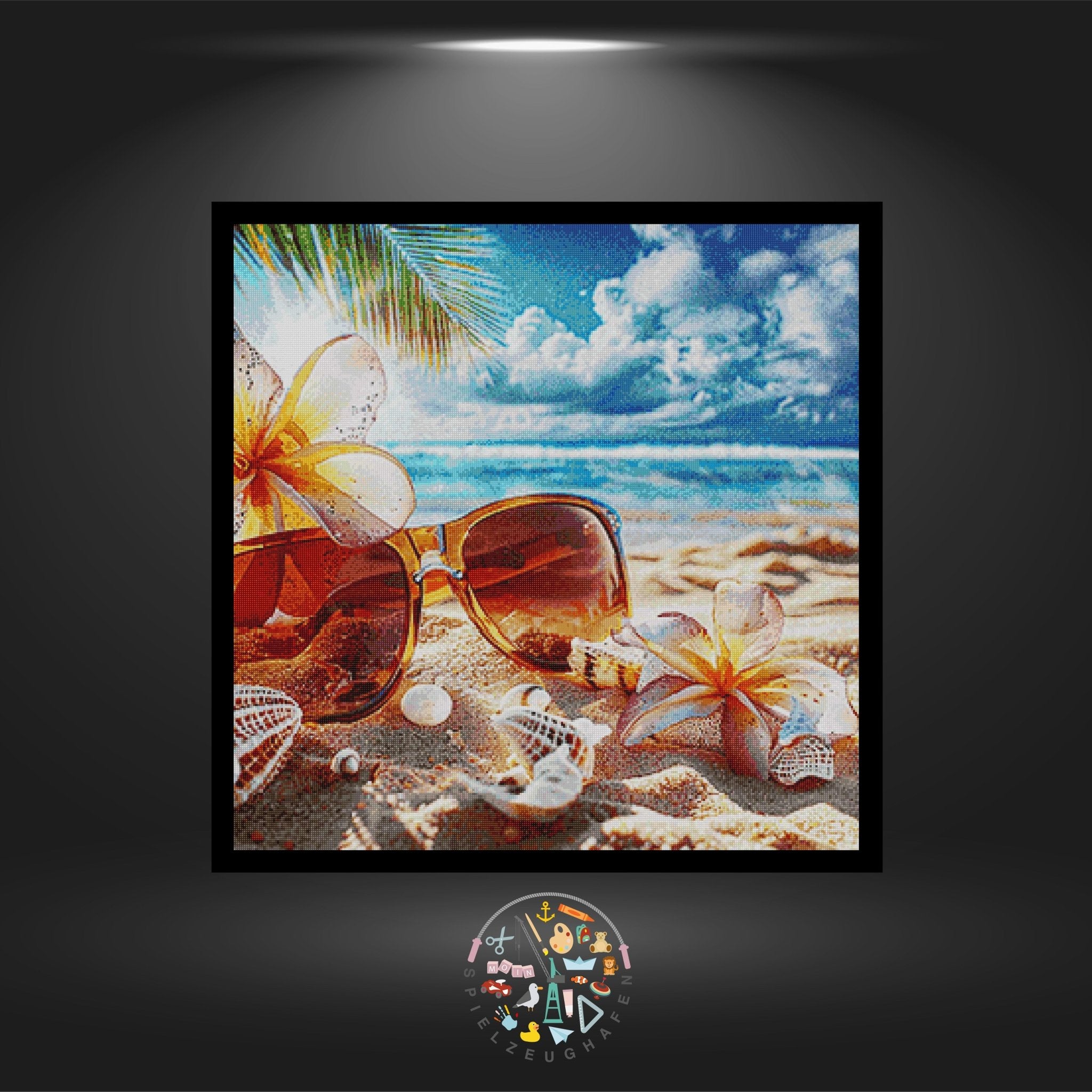 Beach feeling - Quadratisch von Spielzeughafen