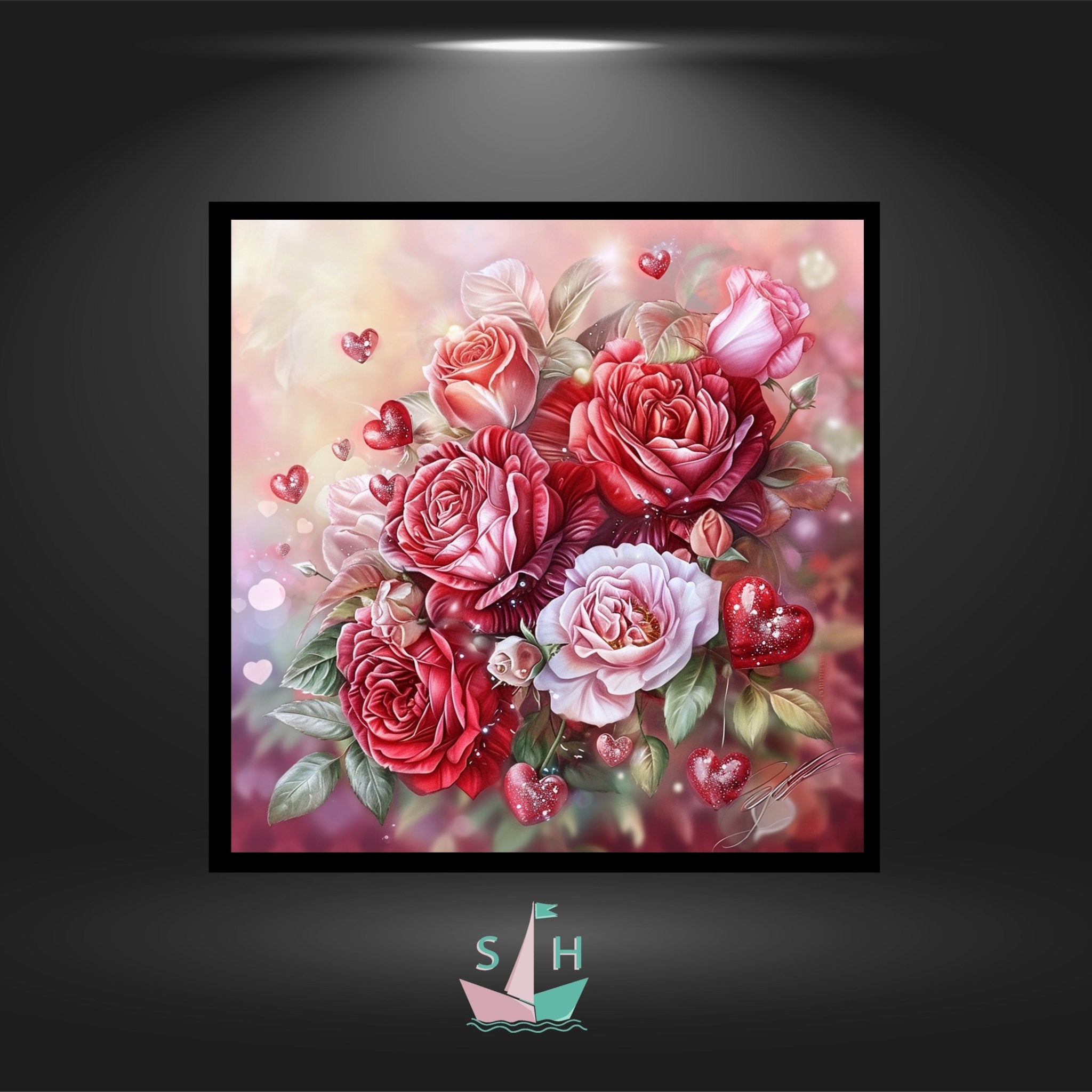 Blossom Whisper - Quadratisch mit FD von Spielzeughafen