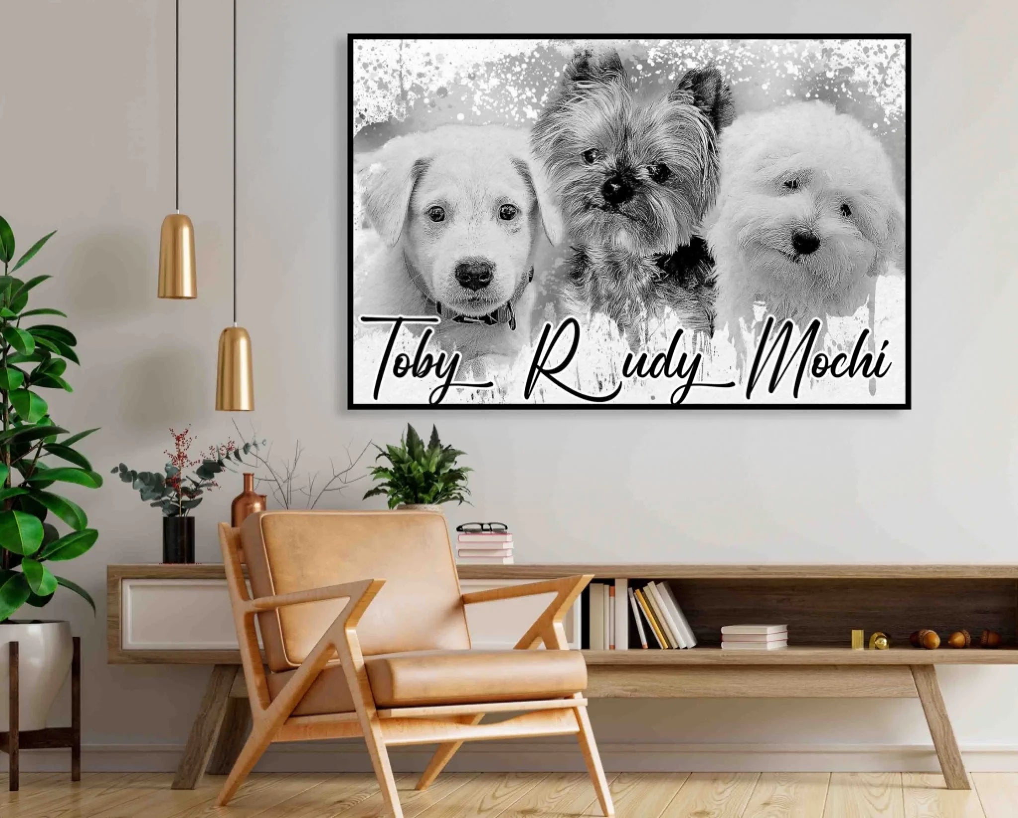 Dein Liebling - als Aquarell Bügelperlen Painting von Spielzeughafen