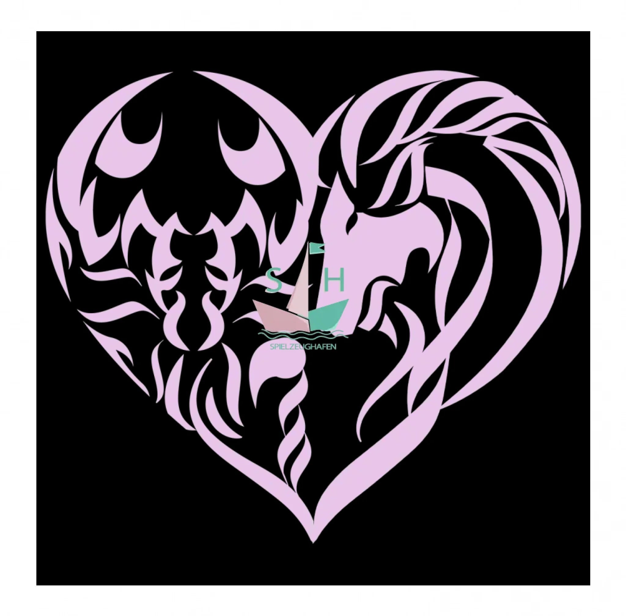 Dein Partnersternzeichen als Diamond Painting (exklusiv Spielzeughafen) 40x40cm ohne Namen von Spielzeughafen