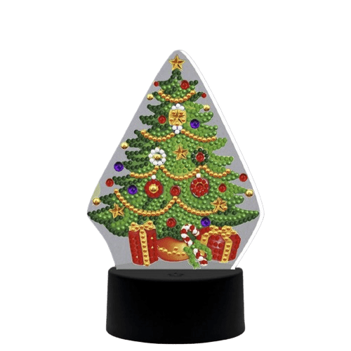 Diamond Painting LED - Lampe 'Weihnachtsbaum' (11) von Spielzeughafen
