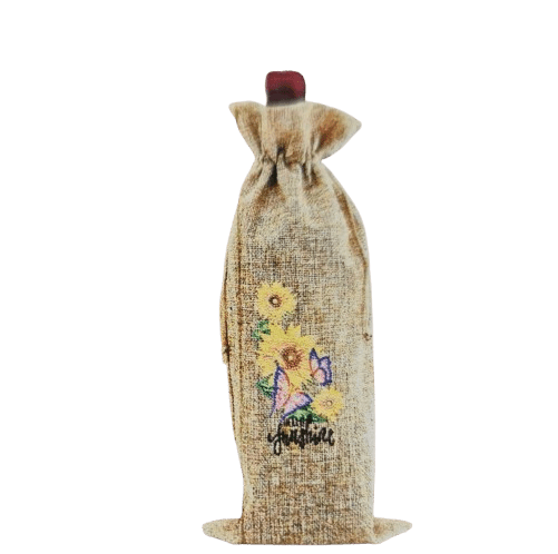 Diamond Painting Weinsäckchen 'Blumen' (44) von Spielzeughafen