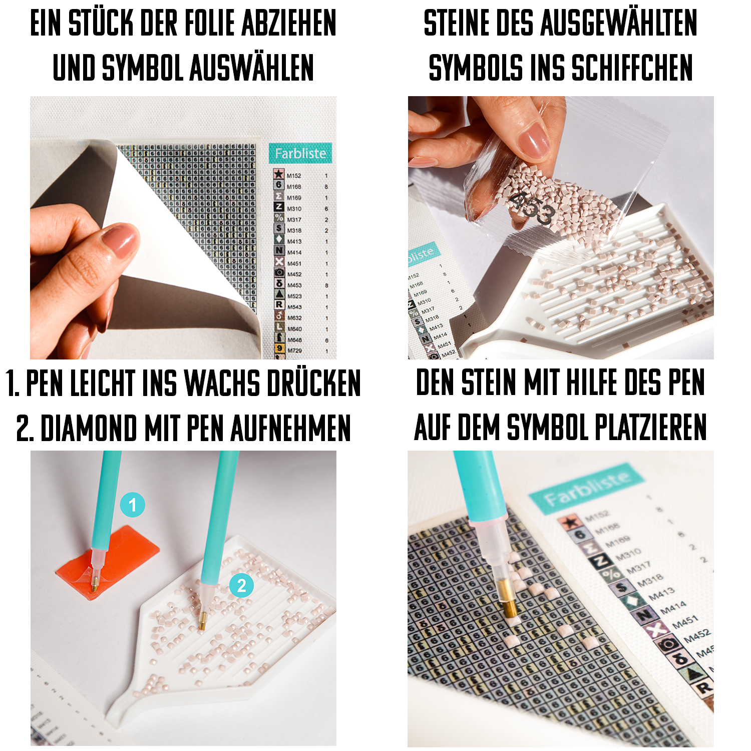 Osterei 3 - Strass rund
