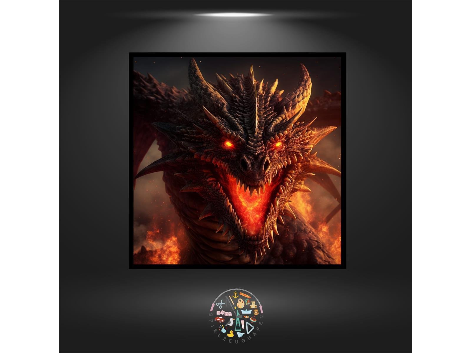 Drache 'Smaug' - Strass rund von Spielzeughafen