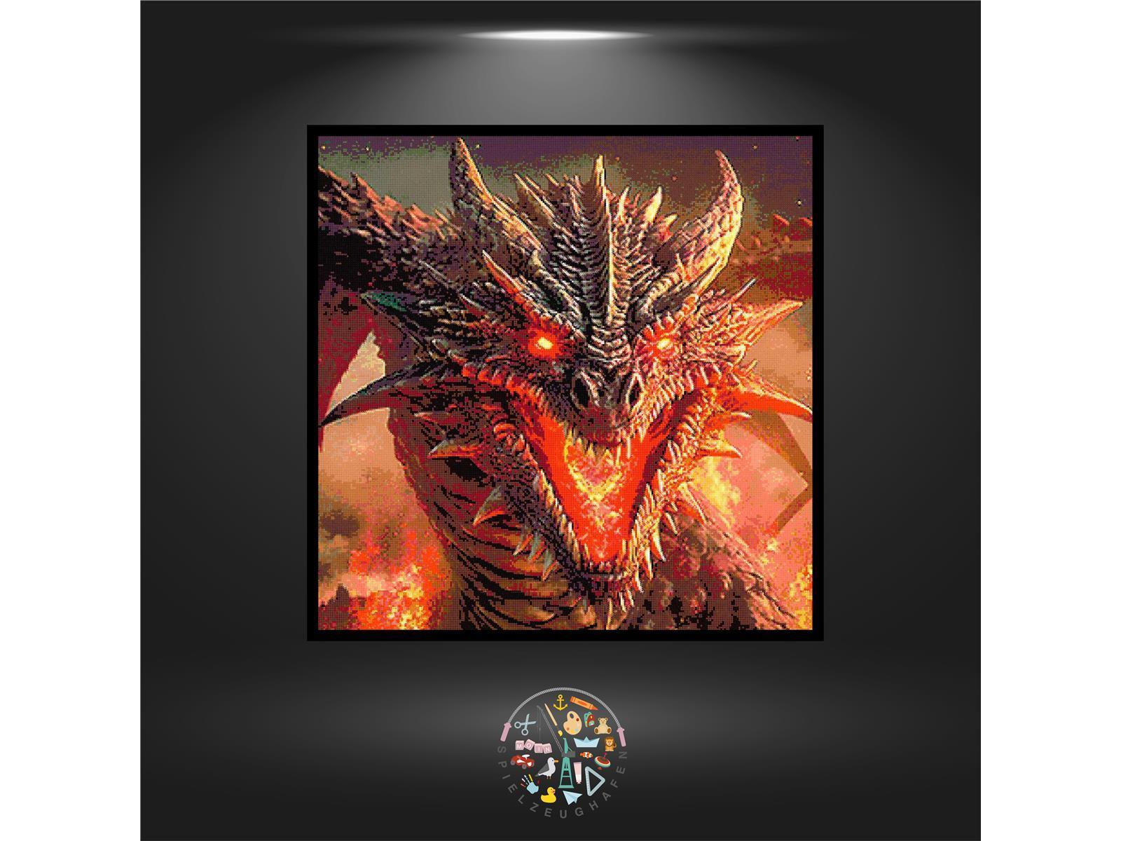 Drache 'Smaug' - Strass rund von Spielzeughafen