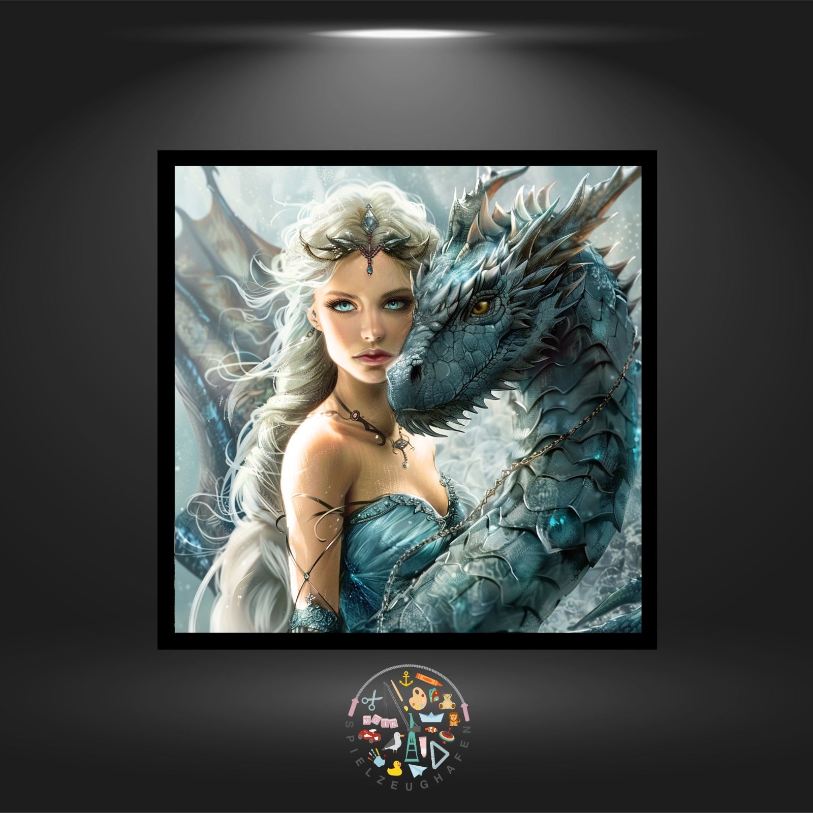 Dragon love - Quadratisch von Spielzeughafen