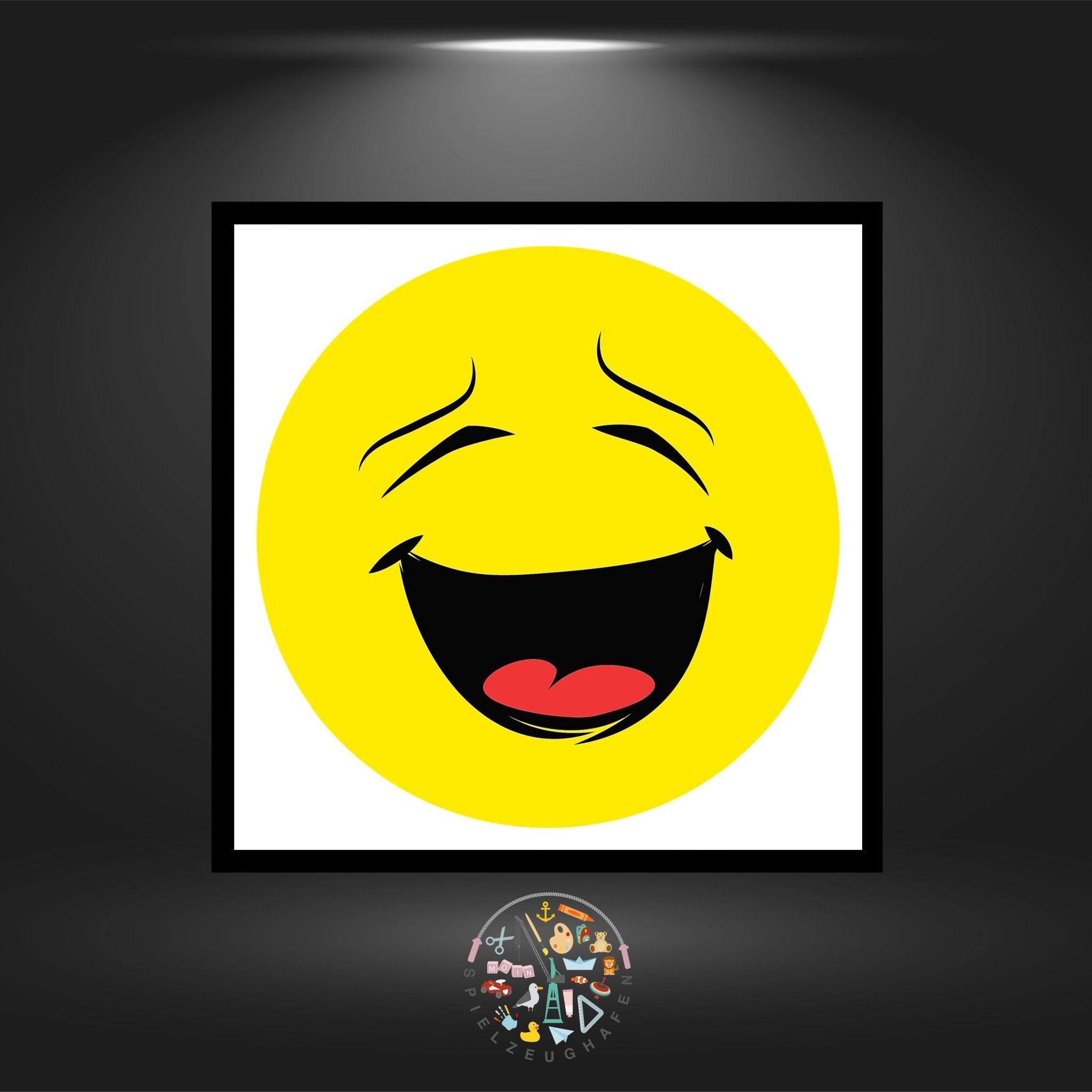 Emoji 6 - Quadratisch von Spielzeughafen