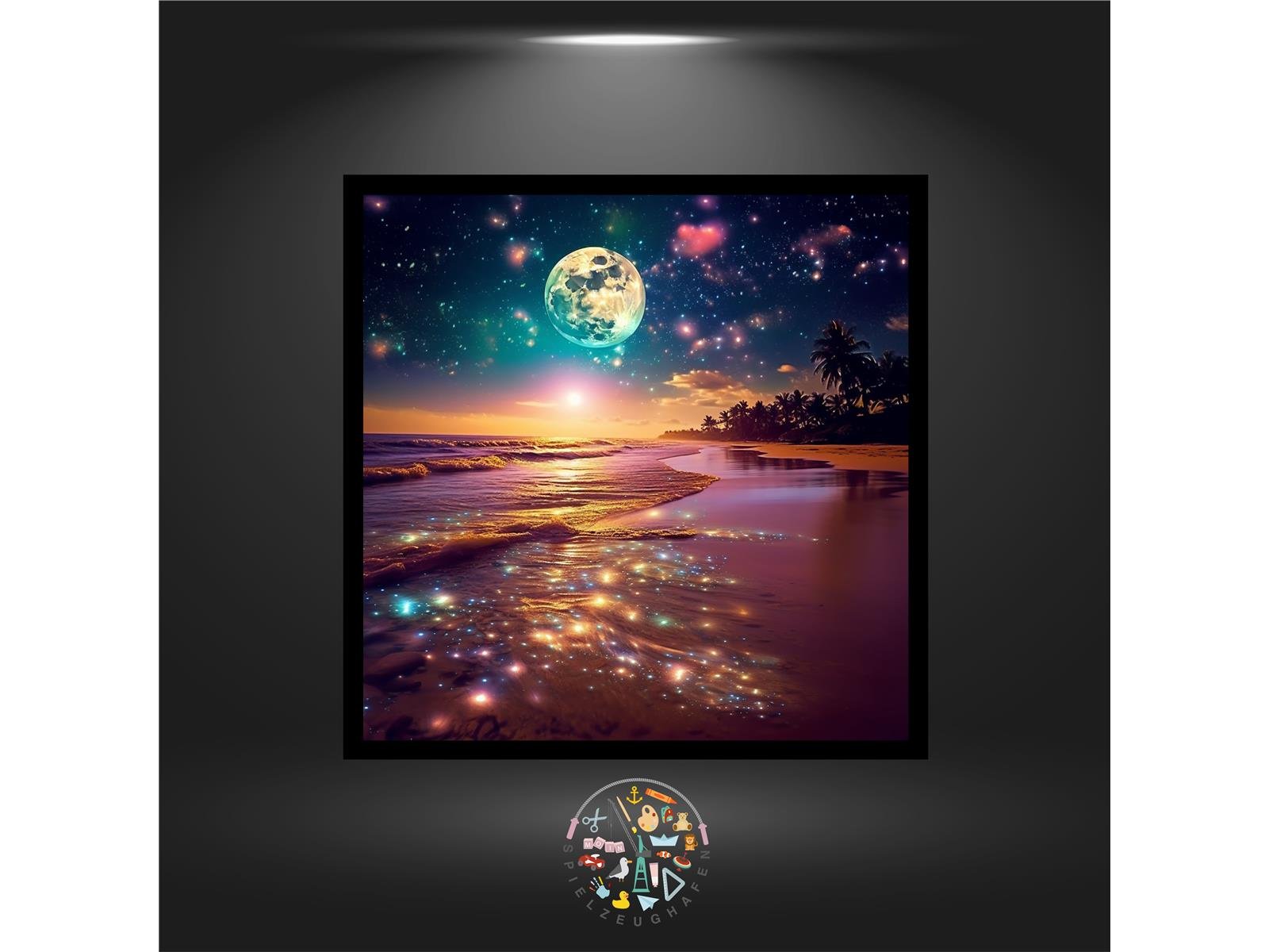 Fantasy Beach - Quadratisch mit AB von Spielzeughafen