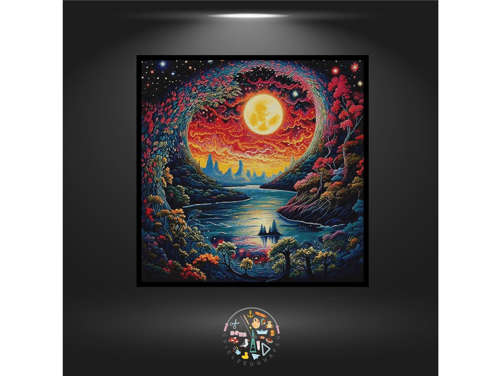 Fantasy Moon 2 - Quadratisch von Spielzeughafen