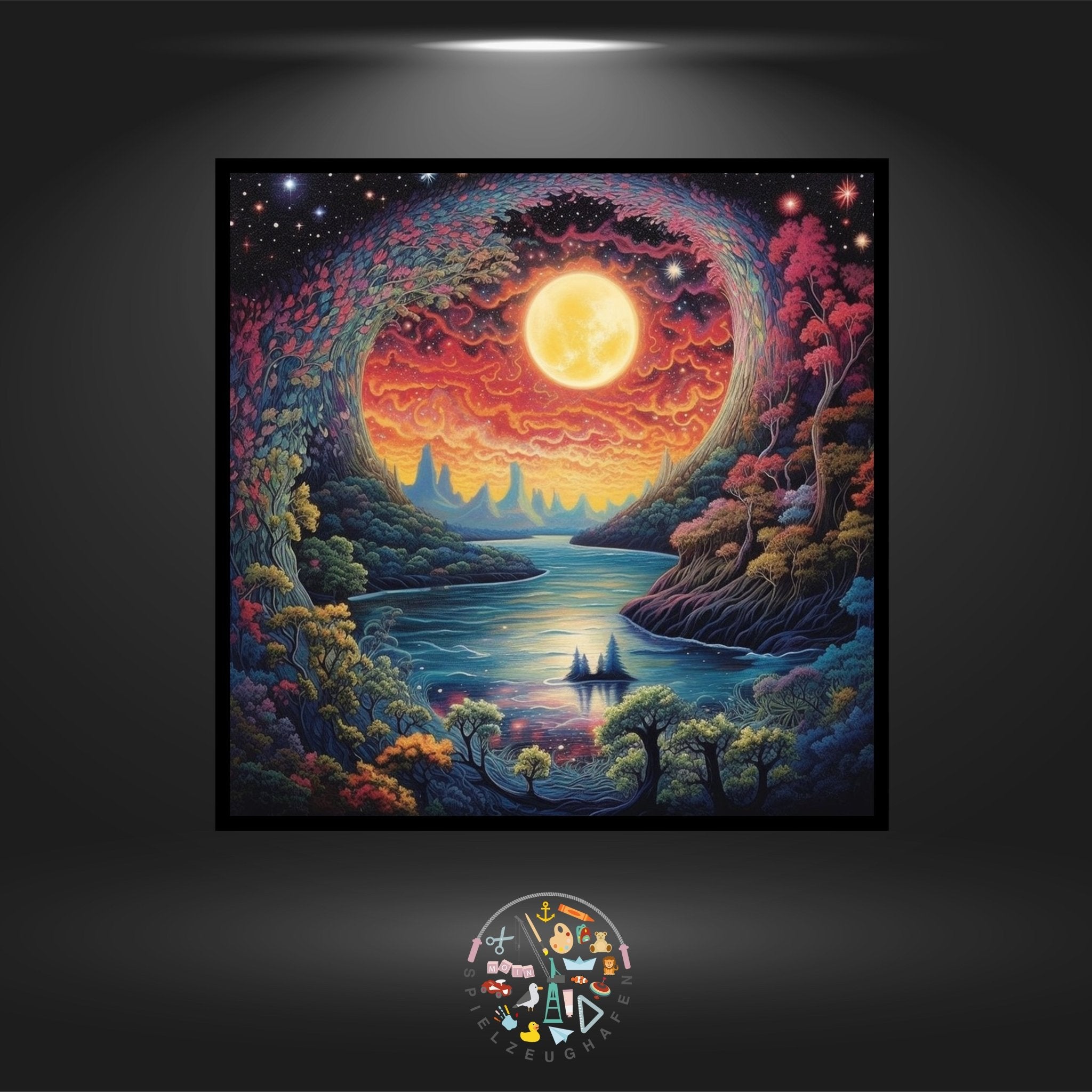 Fantasy Moon 2 - Strass rund von Spielzeughafen