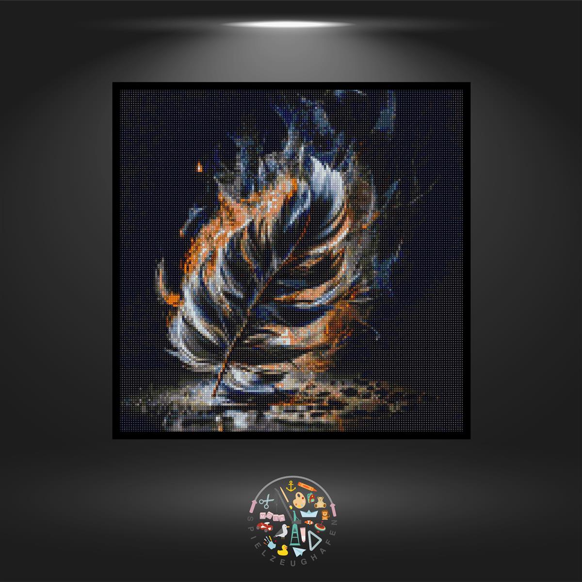 Feather in the Fog - Quadratisch von Spielzeughafen