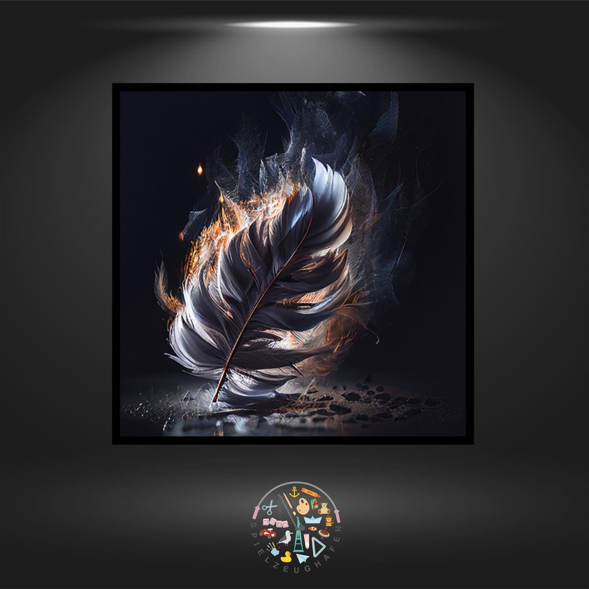 Feather in the Fog - Strass / Rhinestone von Spielzeughafen