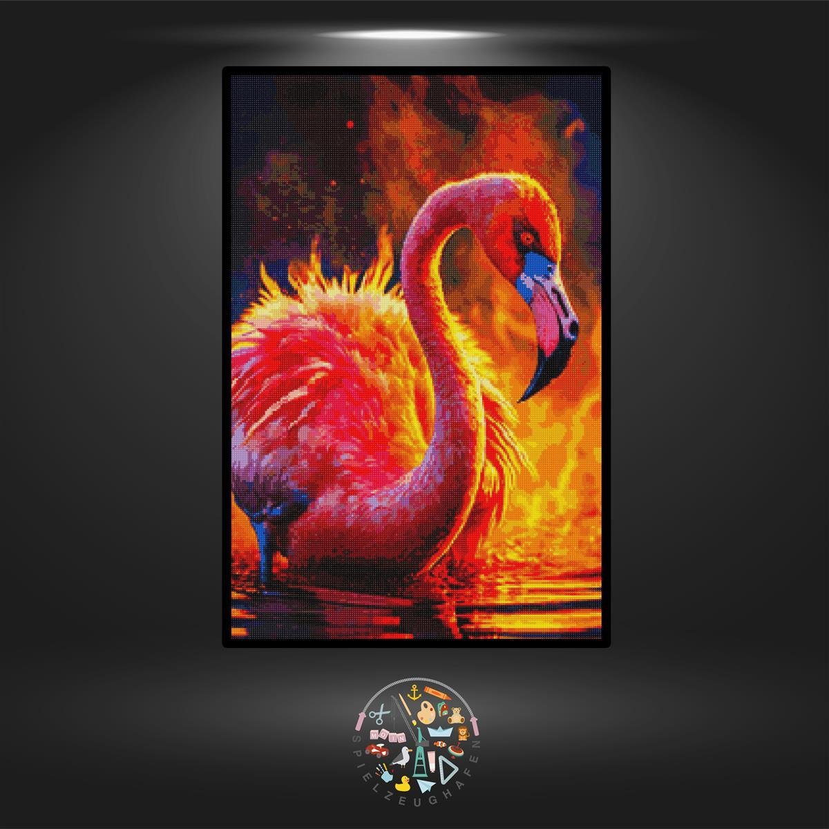 Flamingo 'Siggy' - Quadratisch von Spielzeughafen