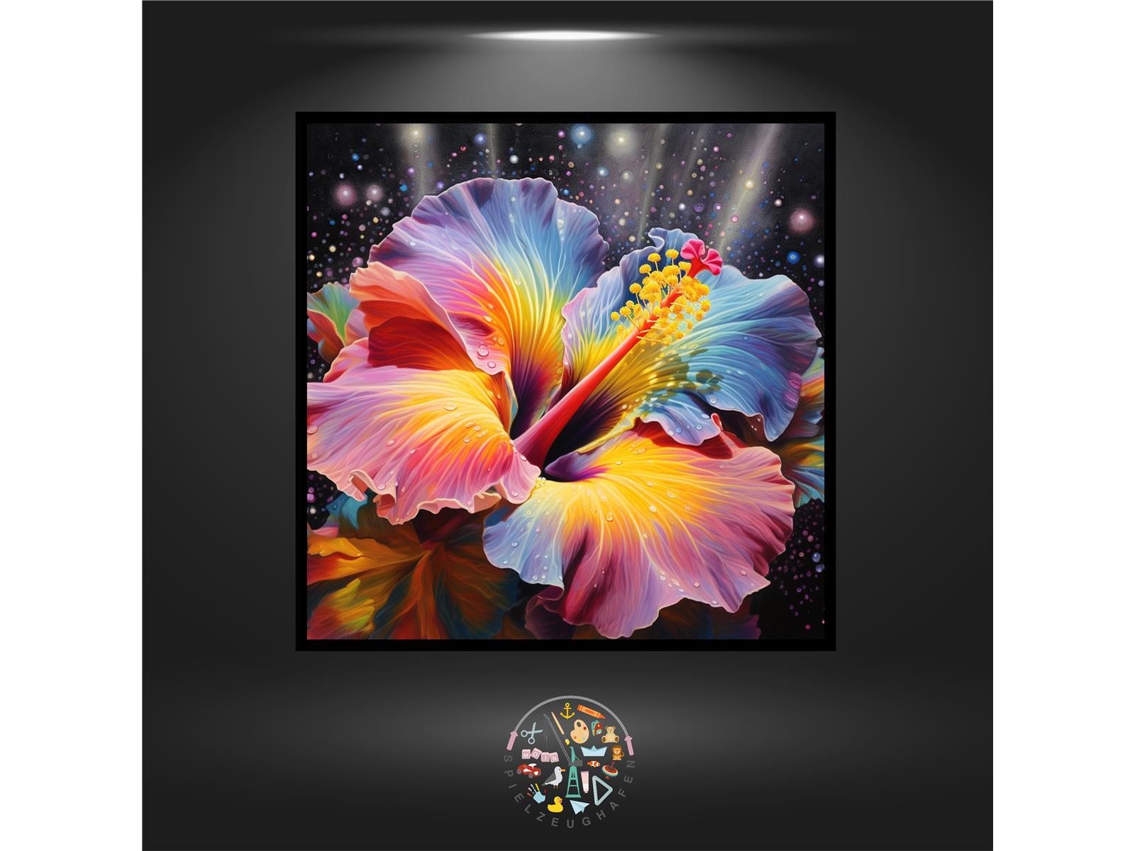 Flower of Hibiskus - Quadratisch von Spielzeughafen