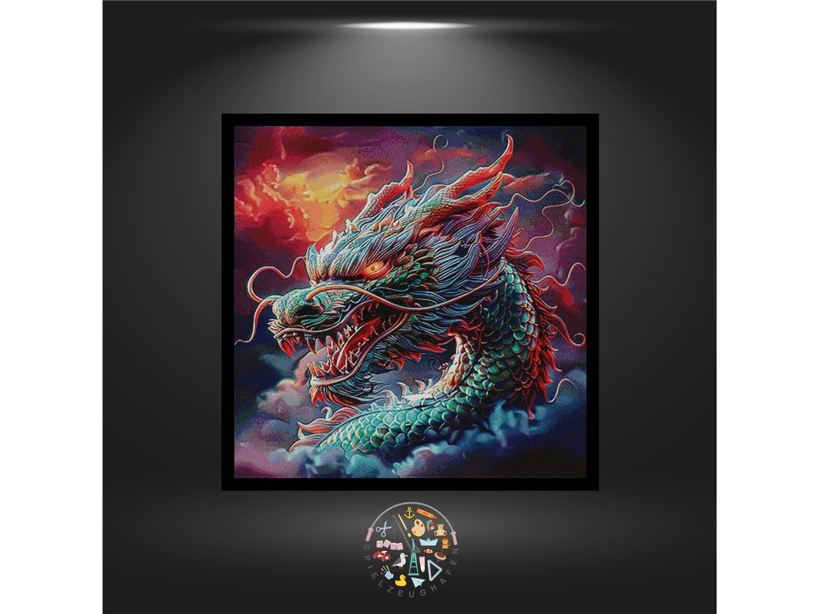 Glücksdrache Falkor - Quadratisch von Spielzeughafen