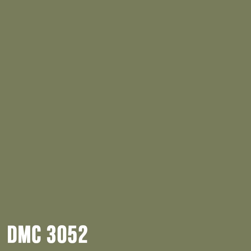 DMC 3052 – Green Grey - Medium – Strass rund Diamond Painting Steine 2,8mm von Spielzeughafen