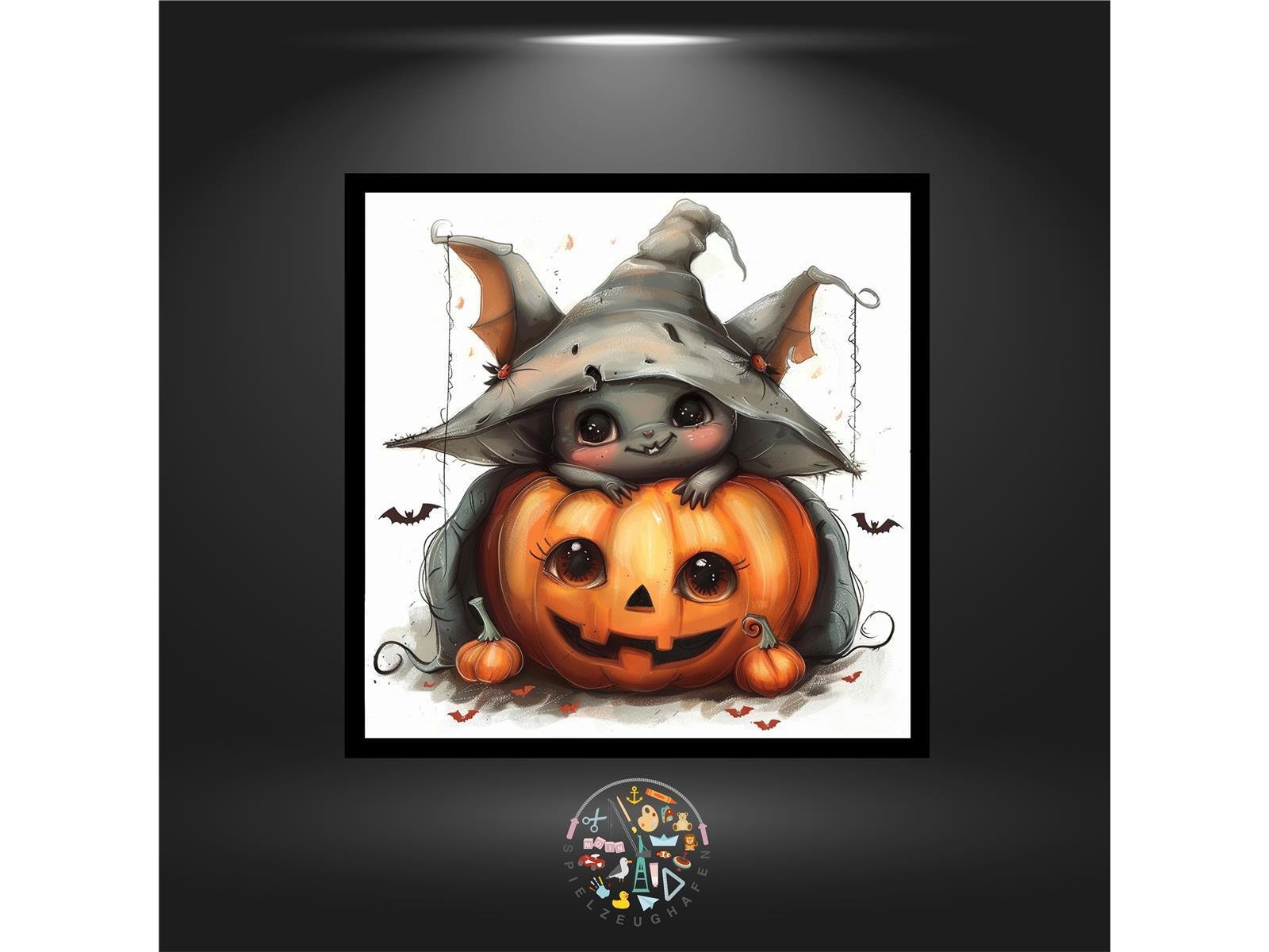 Halloween Pumpkin - Quadratisch von Spielzeughafen