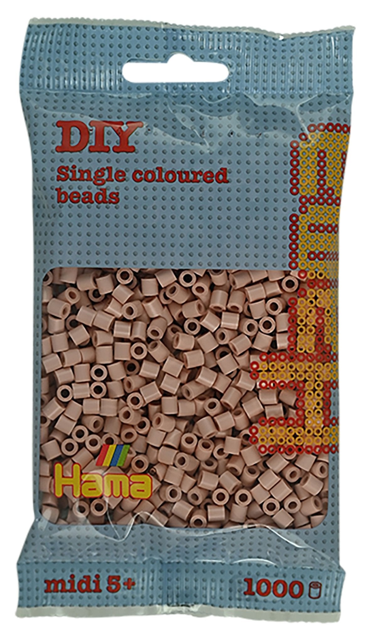 Hama Bügelperlen – Blassrosa, Midi 5 mm (1000 Stk) von Spielzeughafen