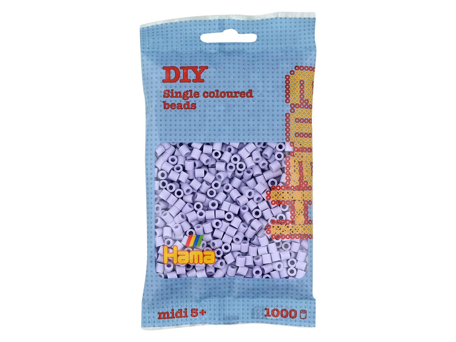 Hama Bügelperlen – Heller Lavendel, Midi 5 mm (1000 Stk) von Spielzeughafen