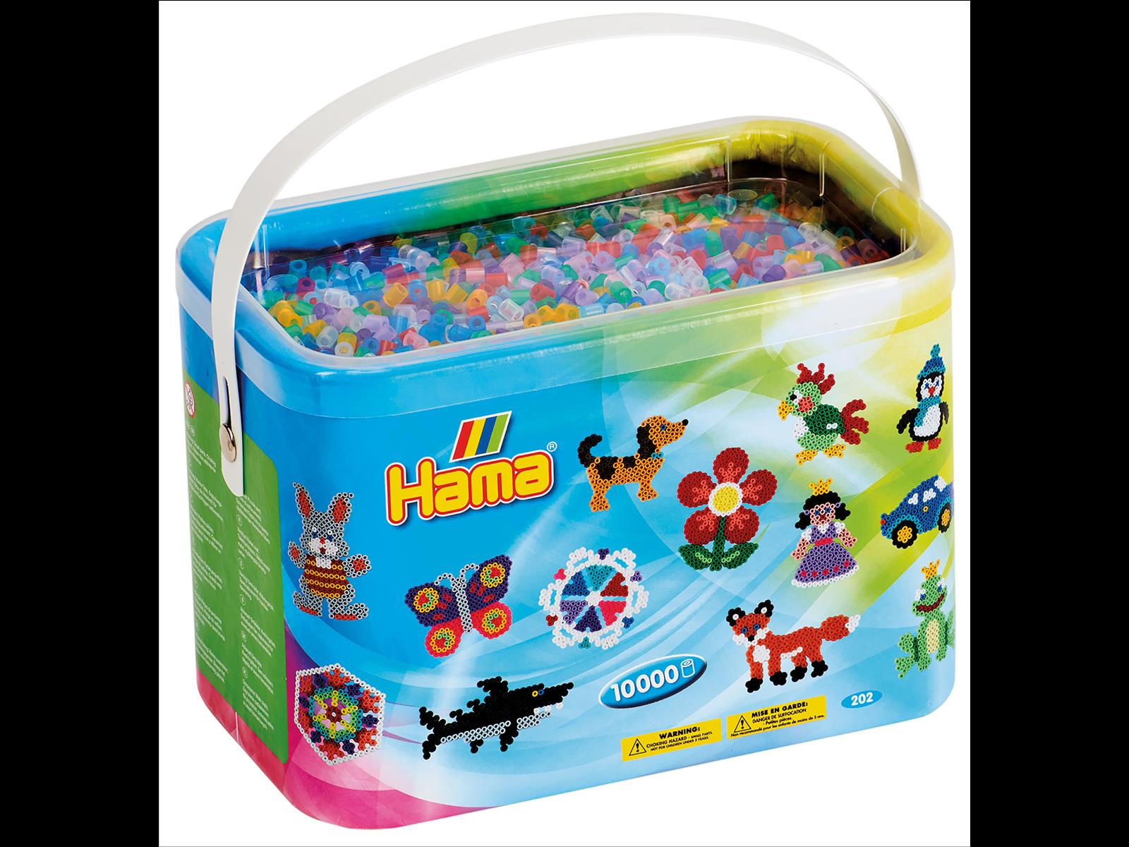 Hama Midi 10000 - Transparent - Mix von Spielzeughafen