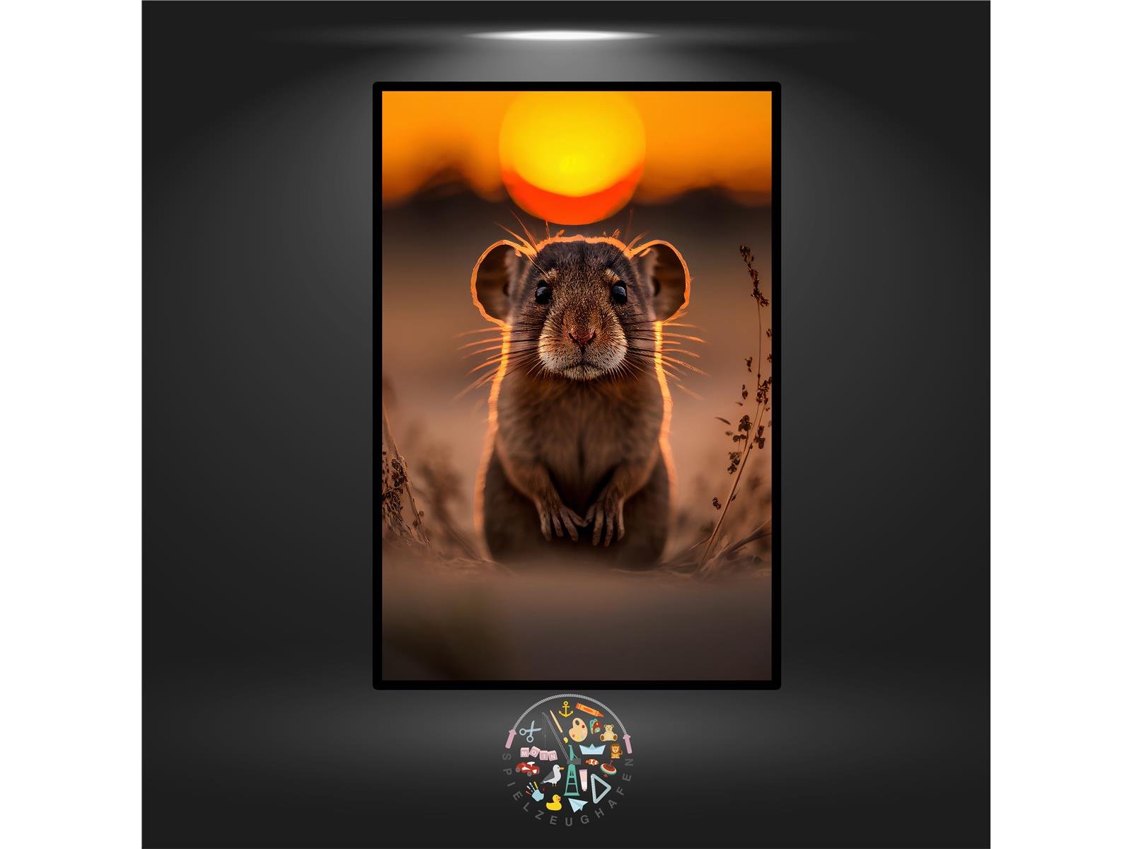 Hamster 'Gumby' - Quadratisch mit AB von Spielzeughafen