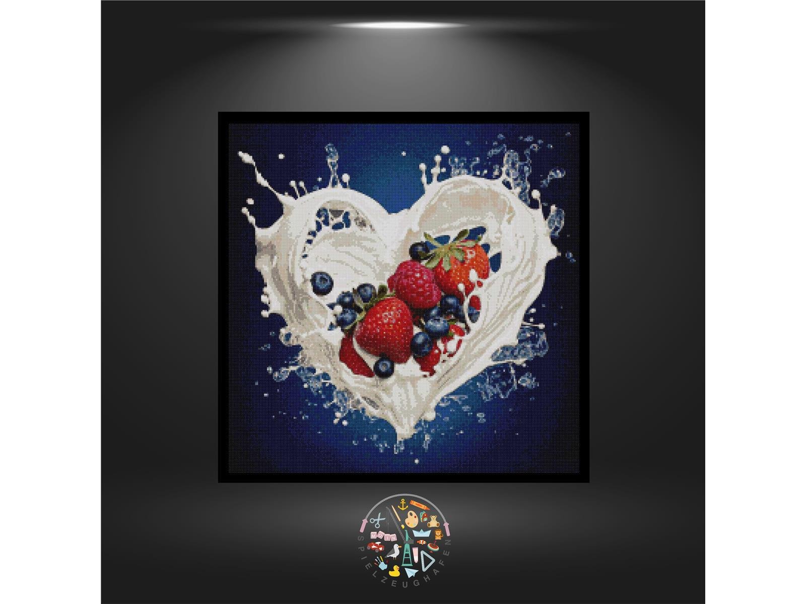 Heart of fruits - Quadratisch von Spielzeughafen