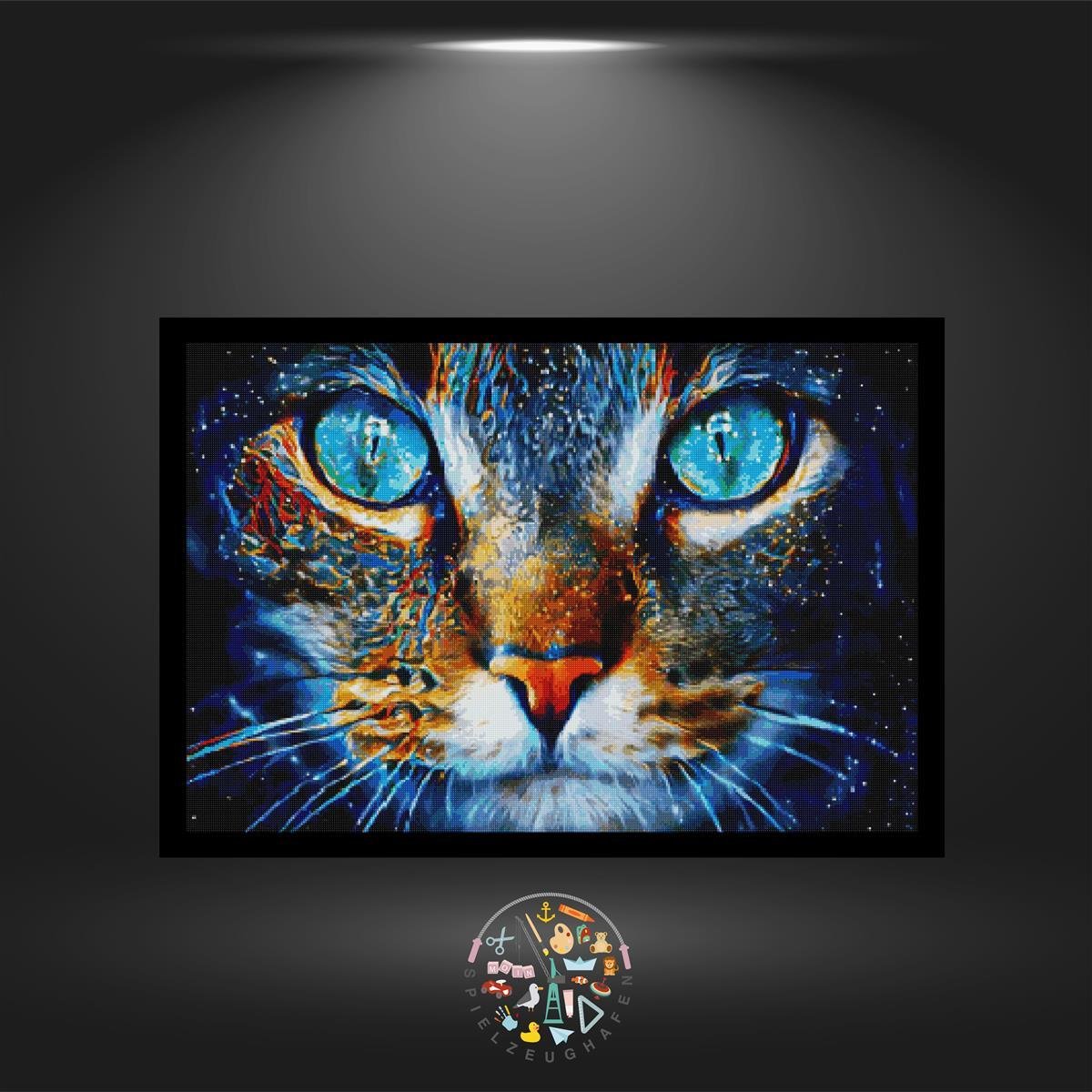 Katze 'Azura' - Quadratisch von Spielzeughafen