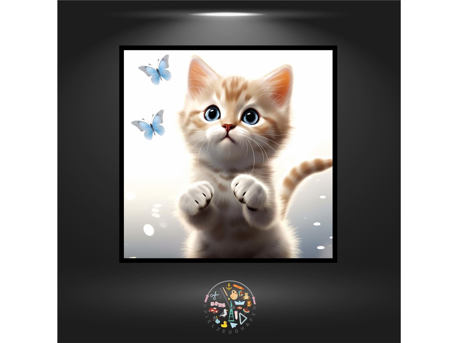 Katze 'Sweety' - Strass rund von Spielzeughafen