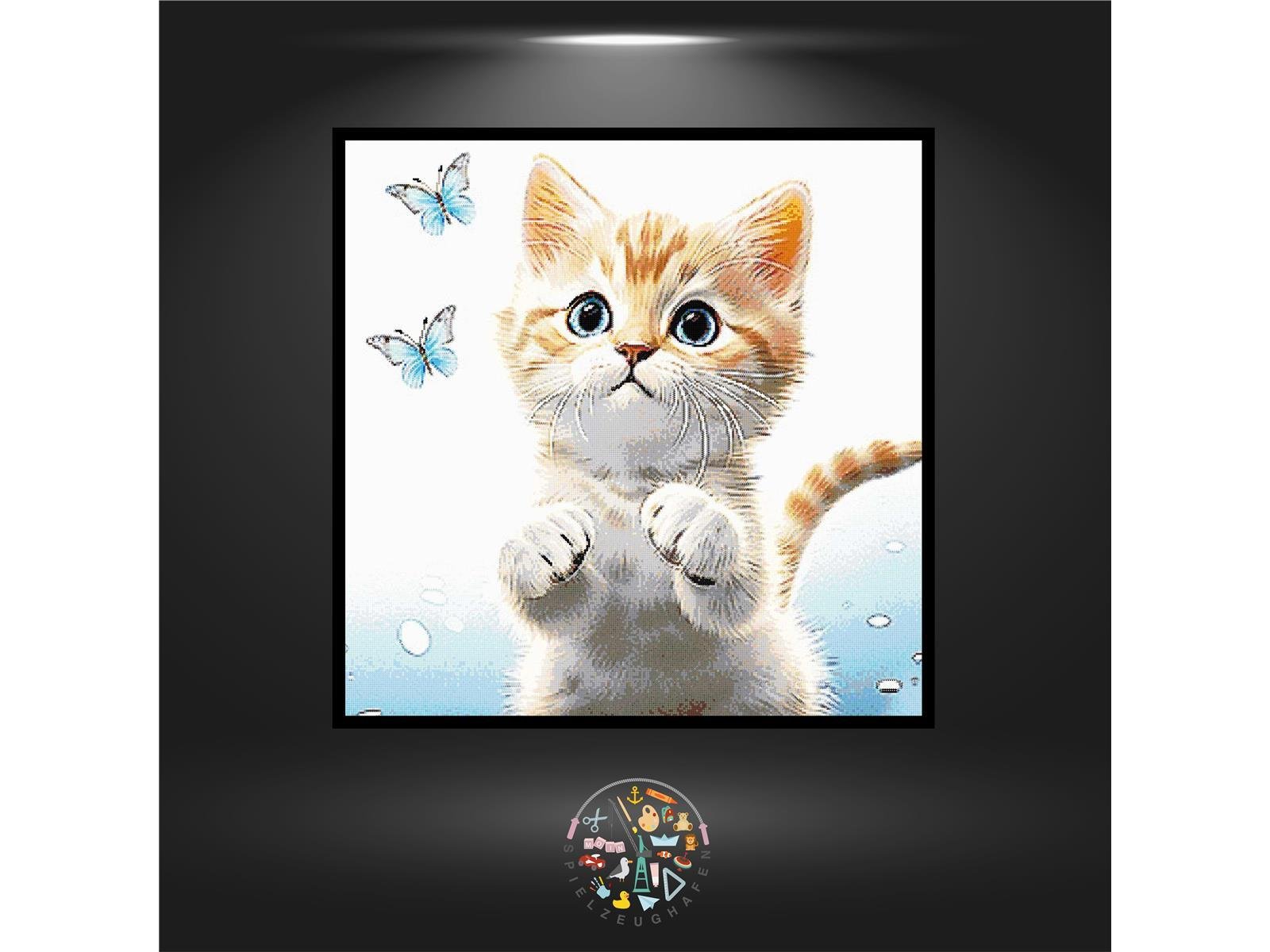 Katze 'Sweety' - Strass rund von Spielzeughafen