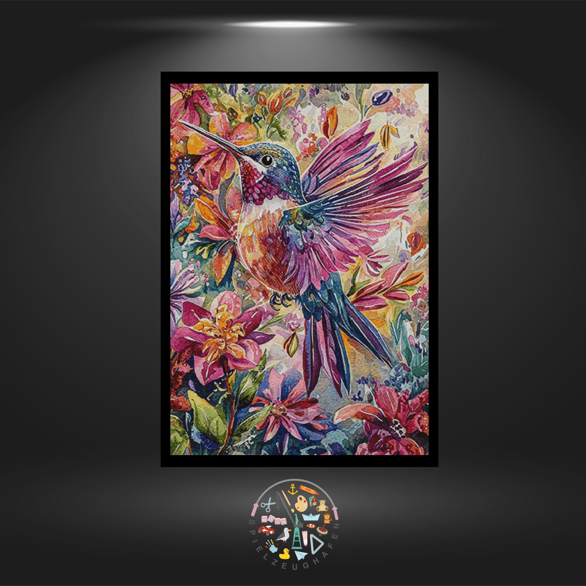 Kolibri 'Pinky' - Quadratisch von Spielzeughafen