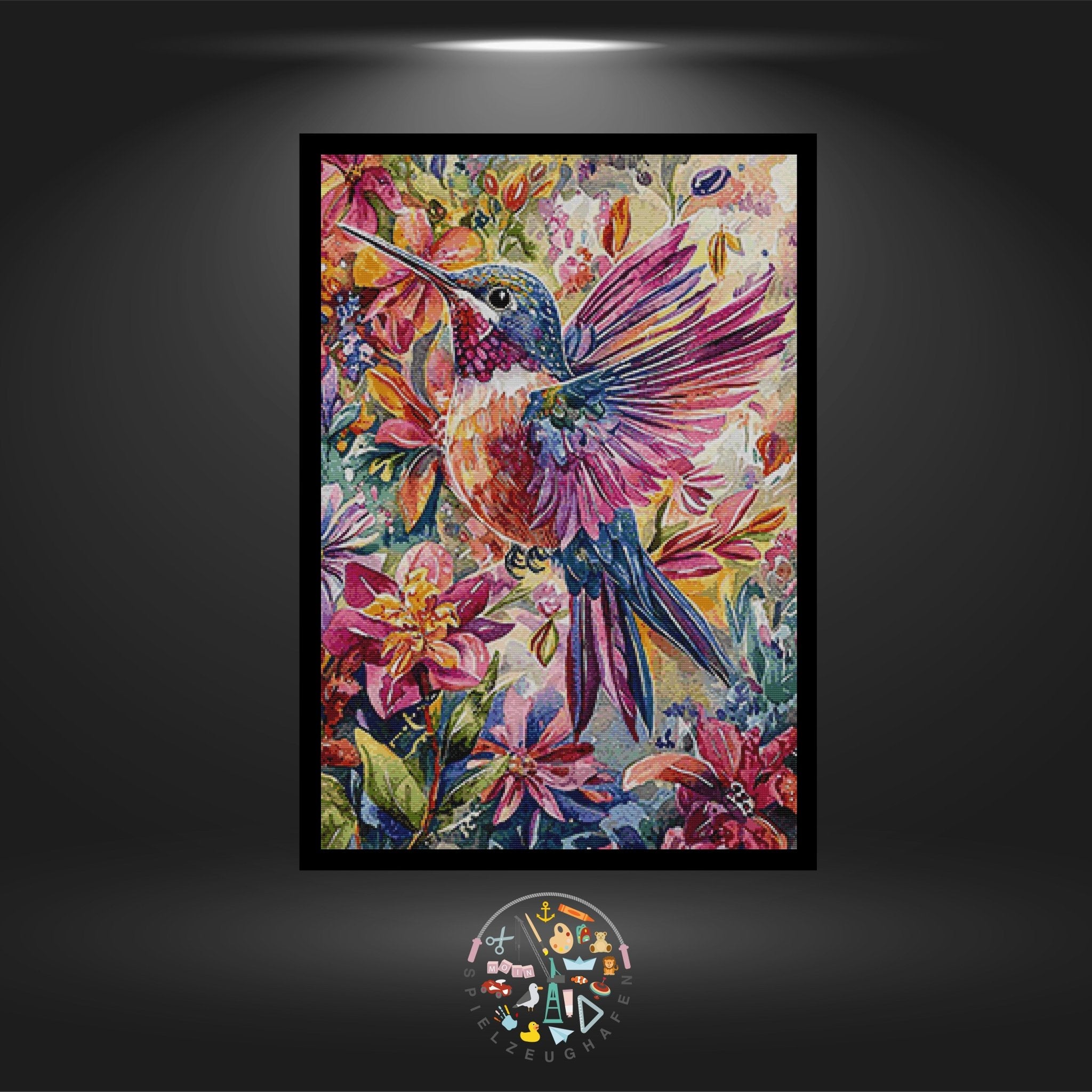 Kolibri 'Pinky' - Quadratisch von Spielzeughafen