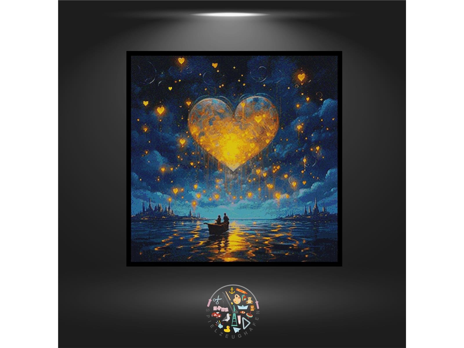 Love Moon - Quadratisch von Spielzeughafen