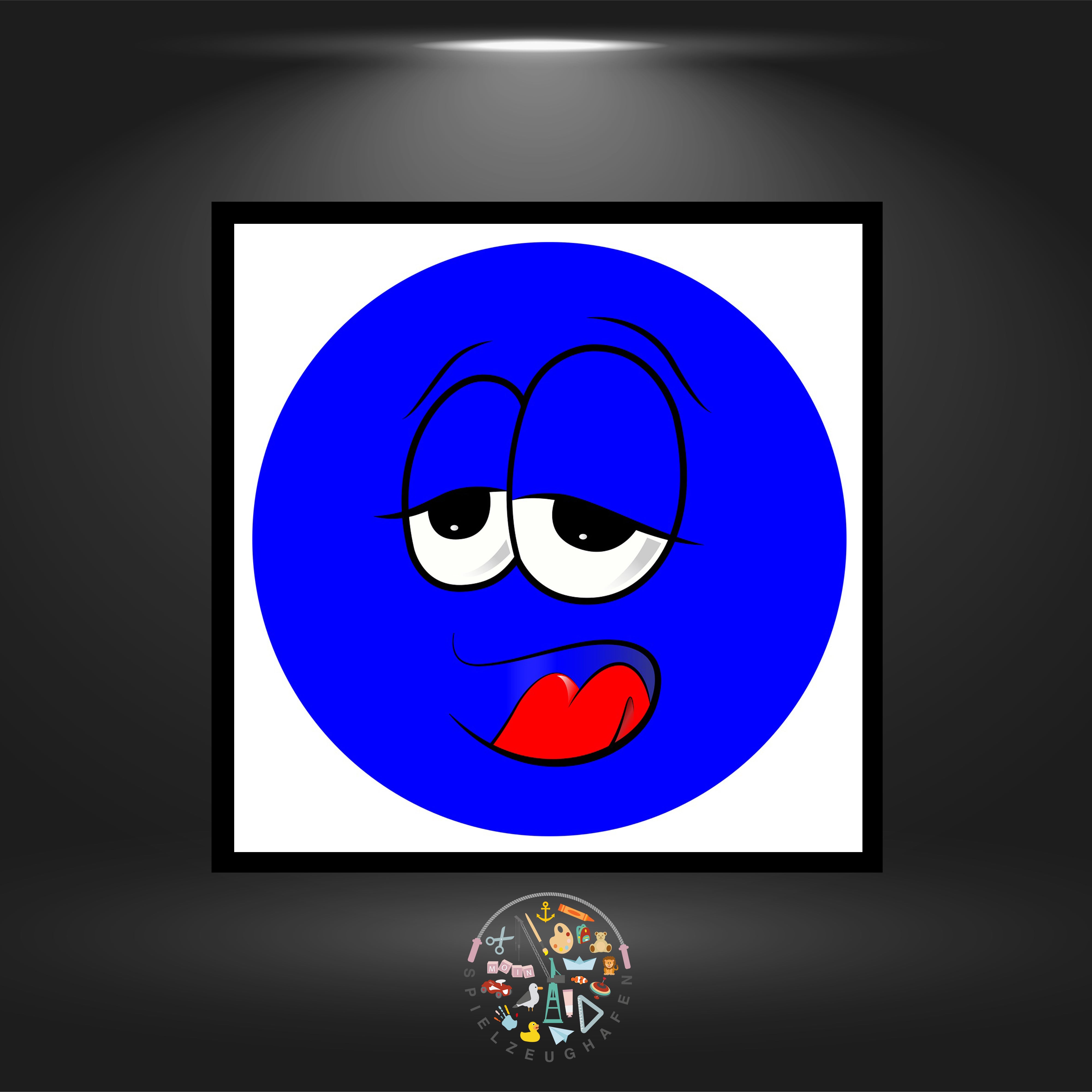 Emoji 4 - Strass rund