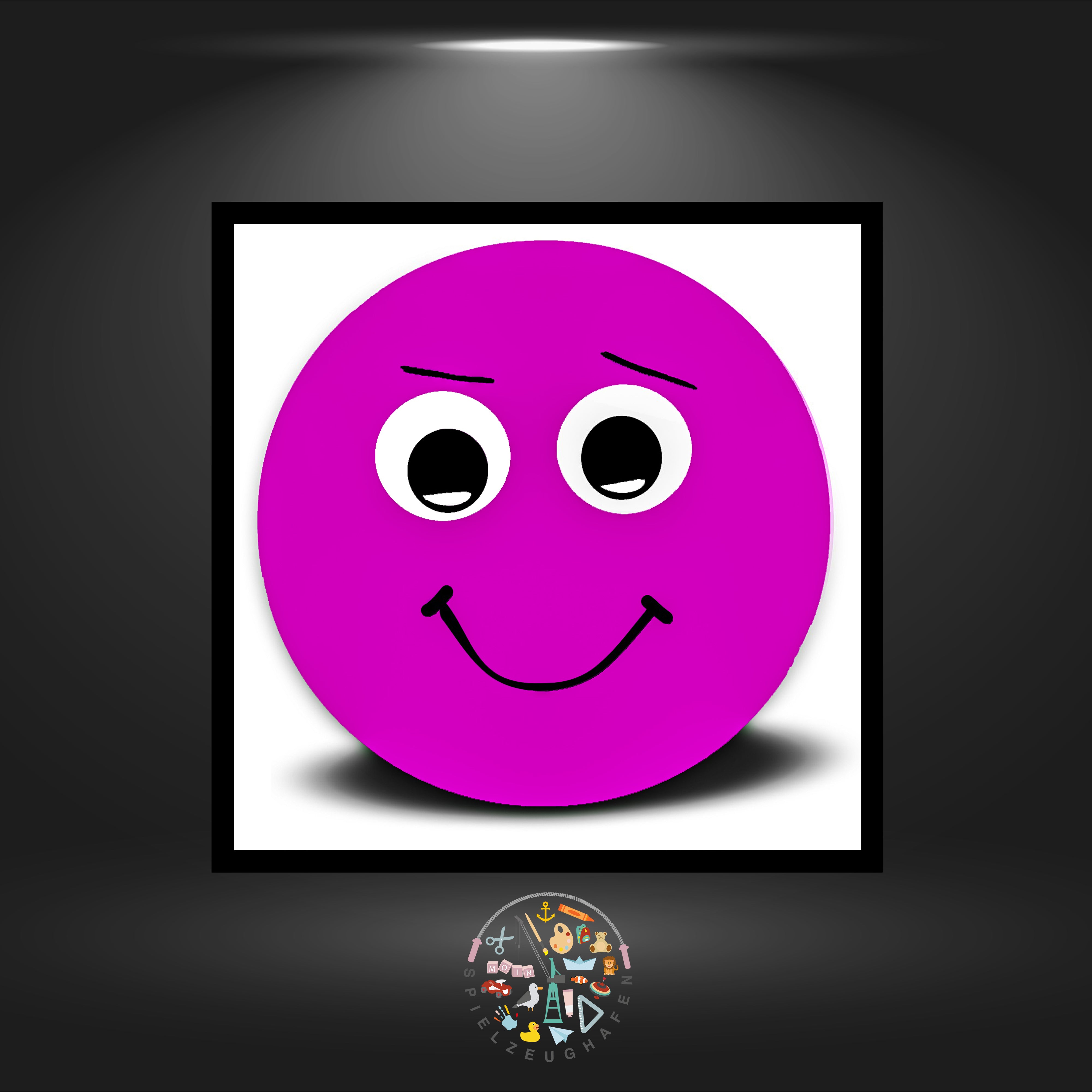 Emoji 7 - Strass rund