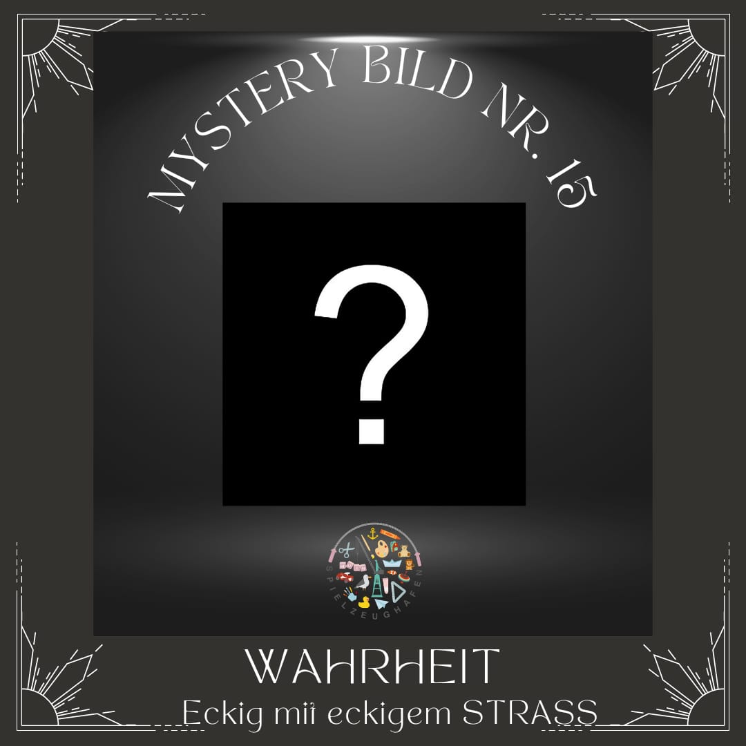 Mystery 15 - Quadratisch mit eckig Strass von Spielzeughafen