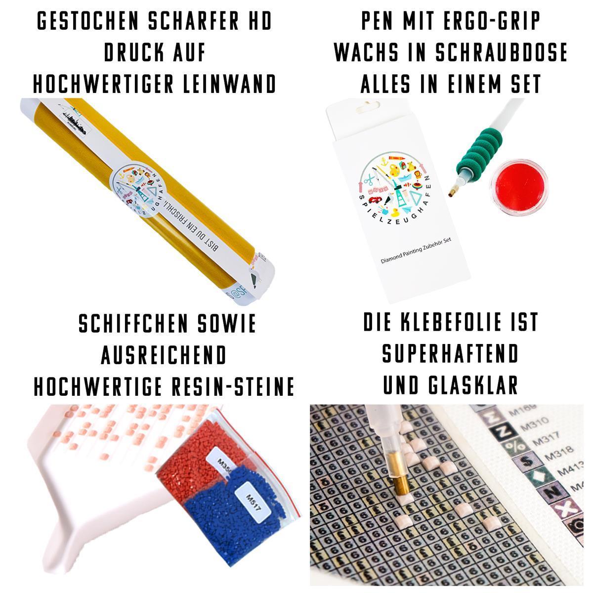 Papagei 'Timmy' - Strass / Rhinestone von Spielzeughafen