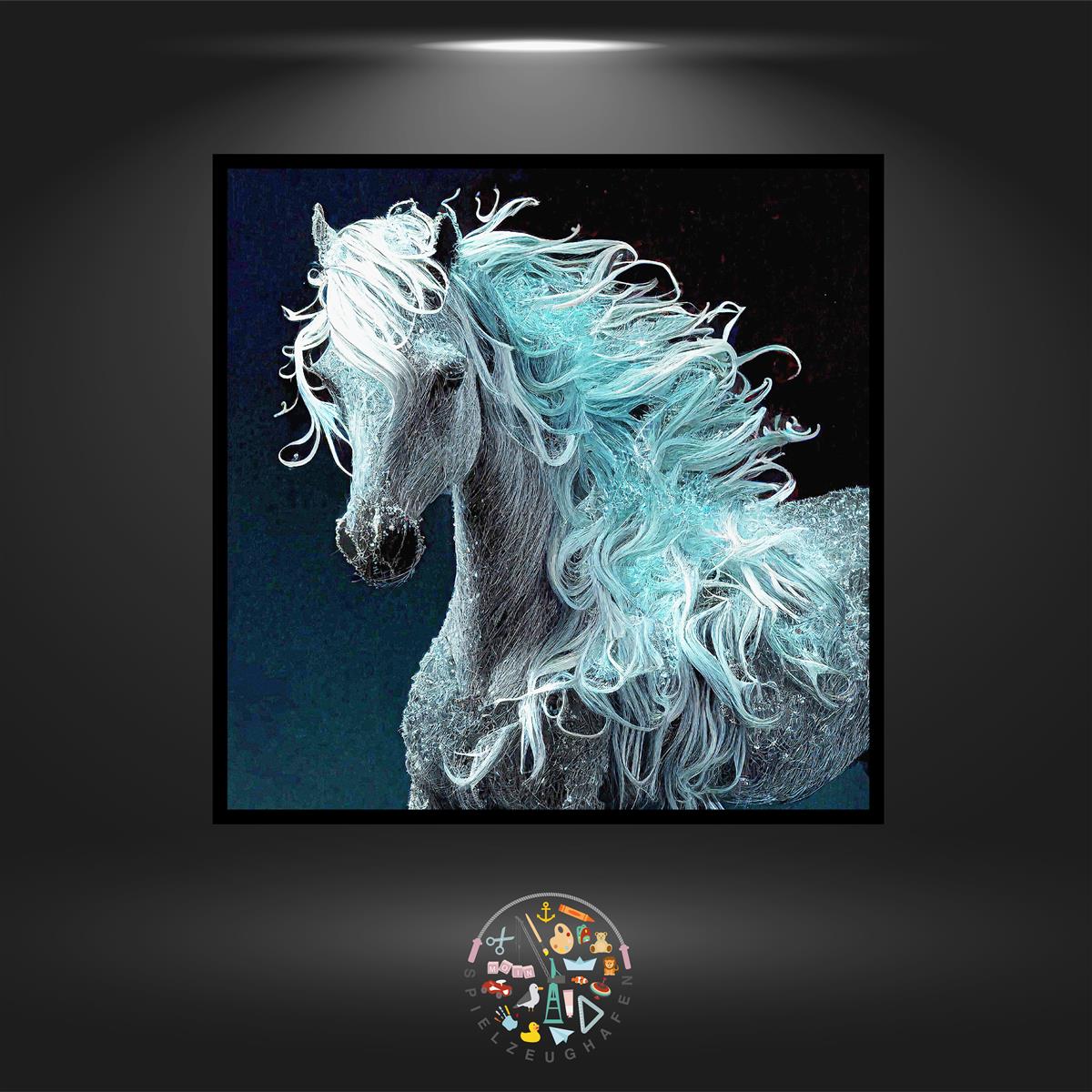 Pferd Lady - Quadratisch mit AB von Spielzeughafen