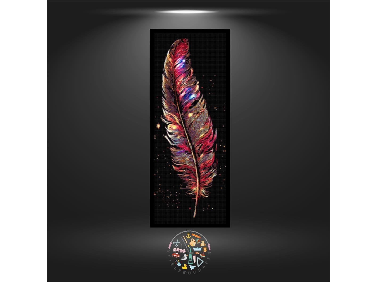 Phönixfederdeluxe - Strass rund von Spielzeughafen