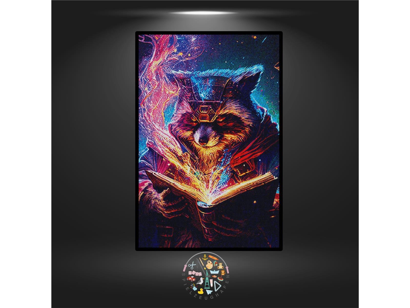 Racoon 'Agent Smith' - Quadratisch von Spielzeughafen