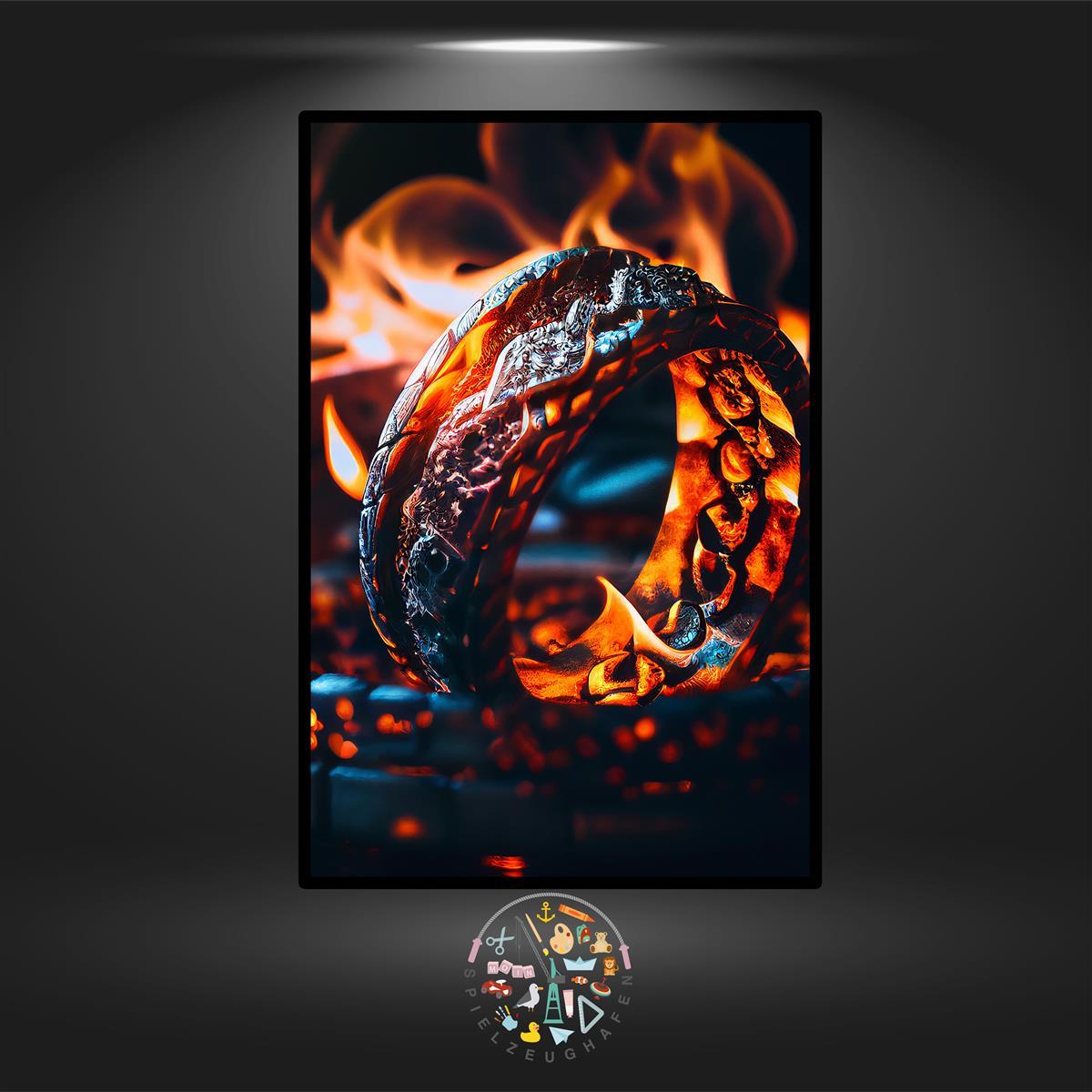 Ring of Fire - Quadratisch/ Strass (eckig) von Spielzeughafen