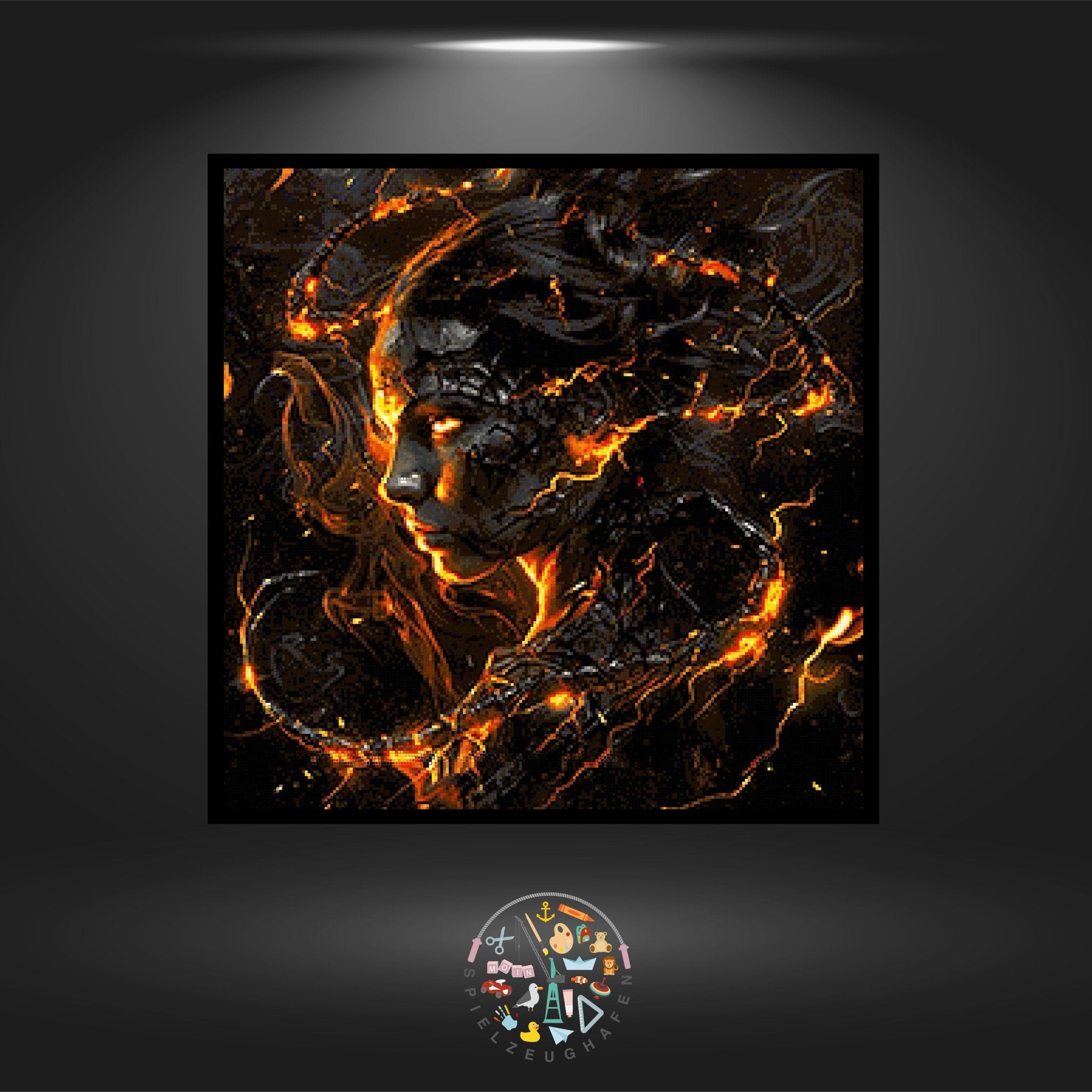 Sternzeichen Dark side - Jungfrau - Quadratisch von Spielzeughafen