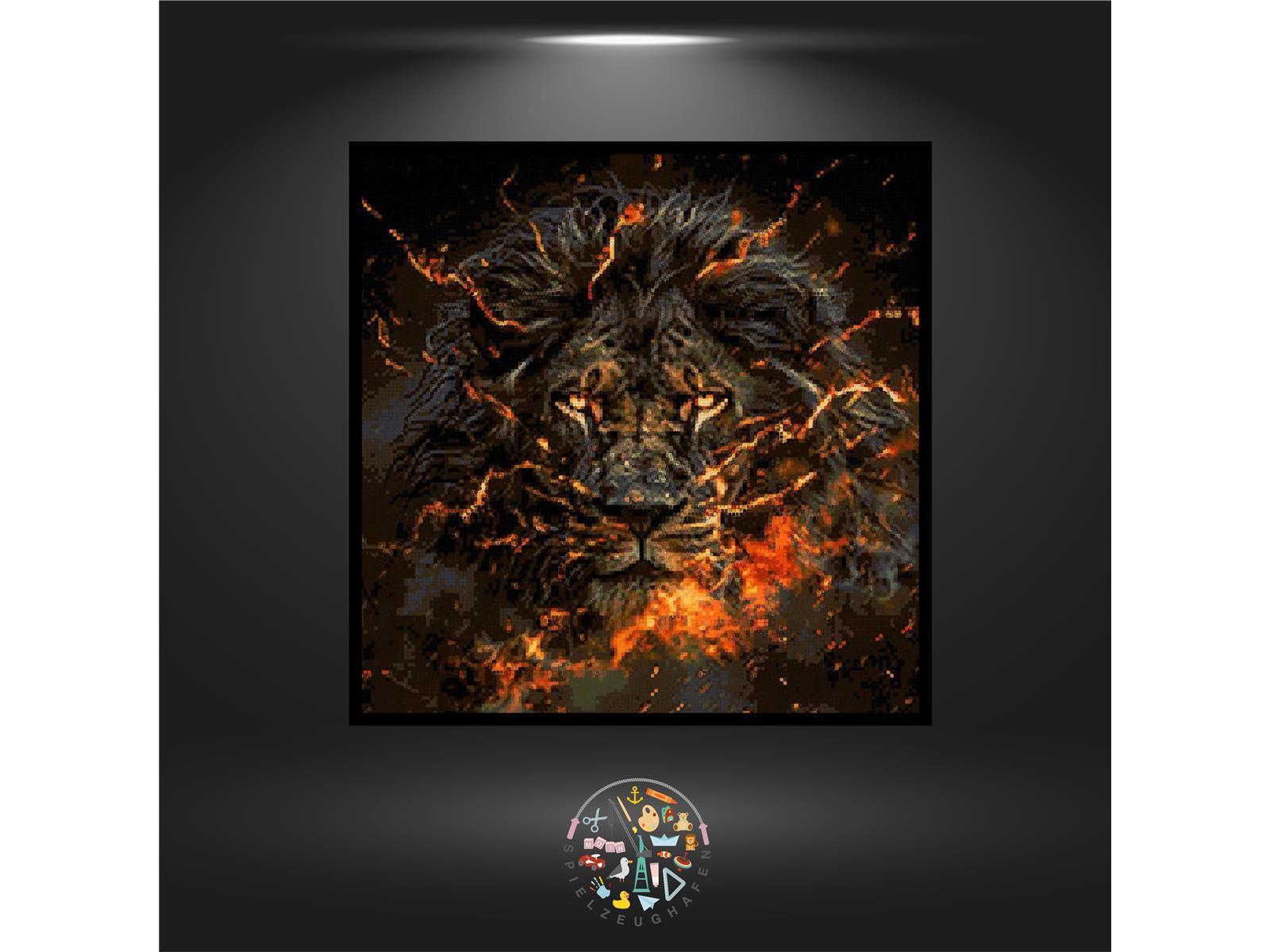 Sternzeichen Dark side - Löwe - Quadratisch von Spielzeughafen