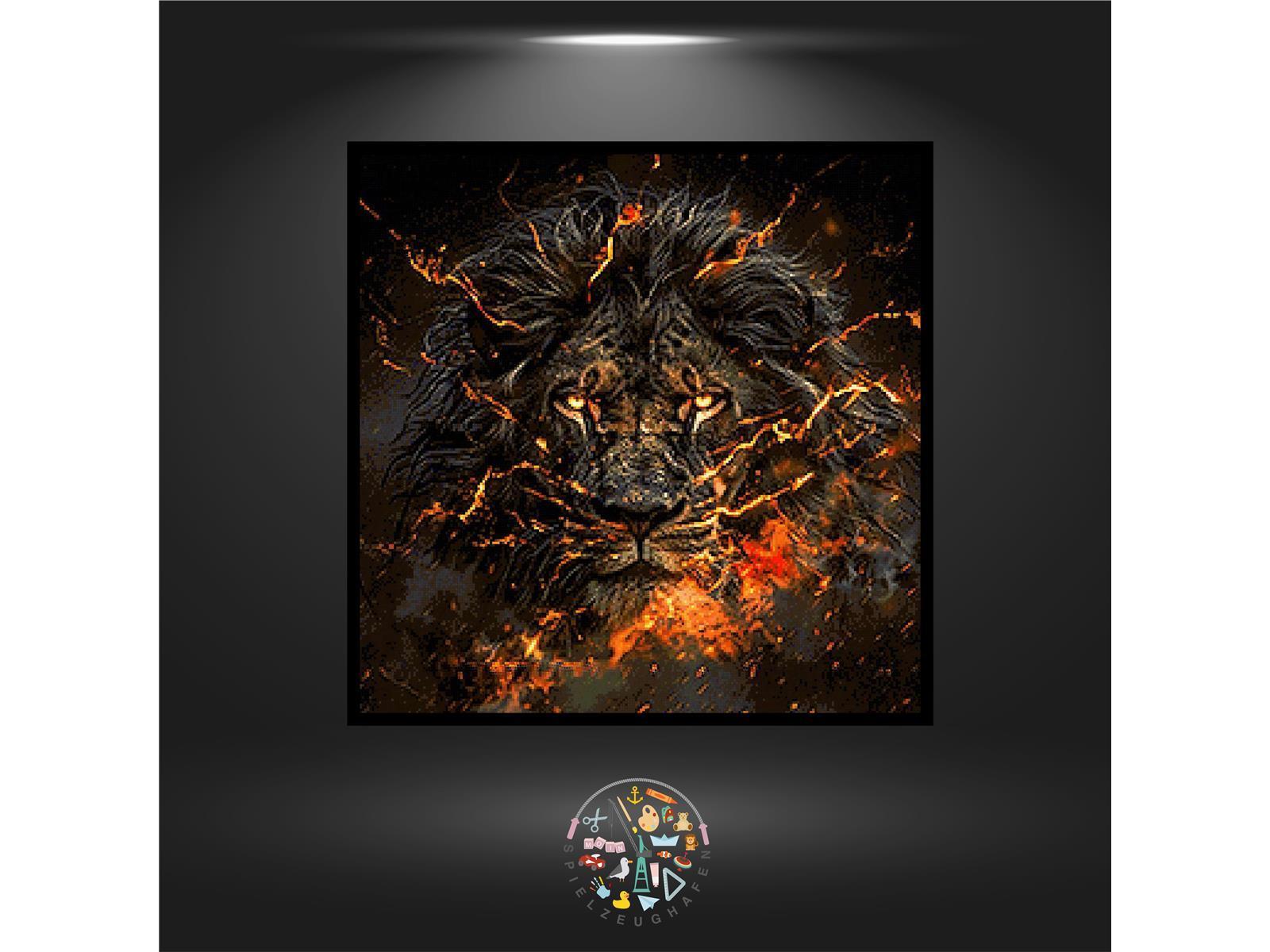 Sternzeichen Dark side - Löwe - Quadratisch von Spielzeughafen