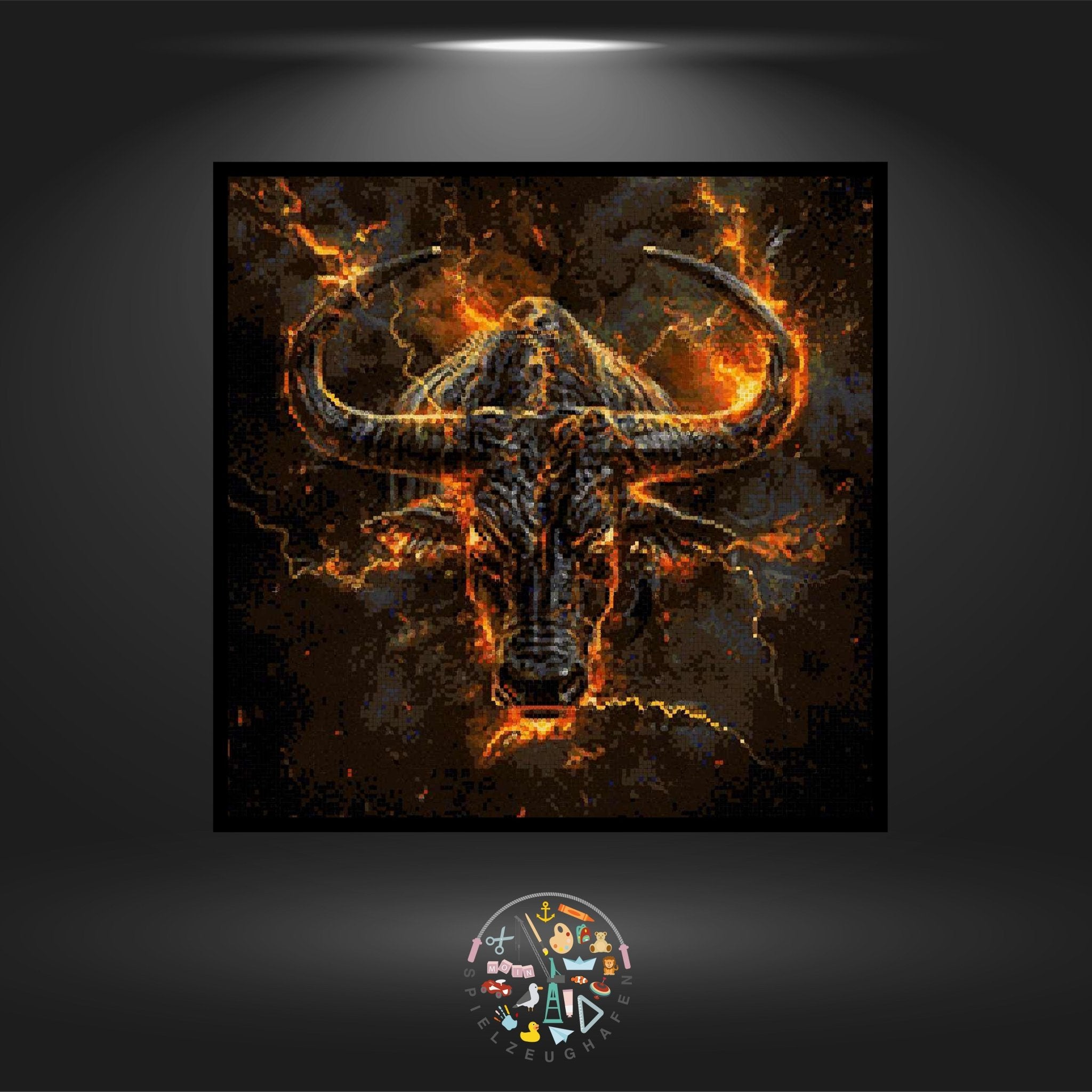 Sternzeichen Dark side - Stier - Quadratisch von Spielzeughafen